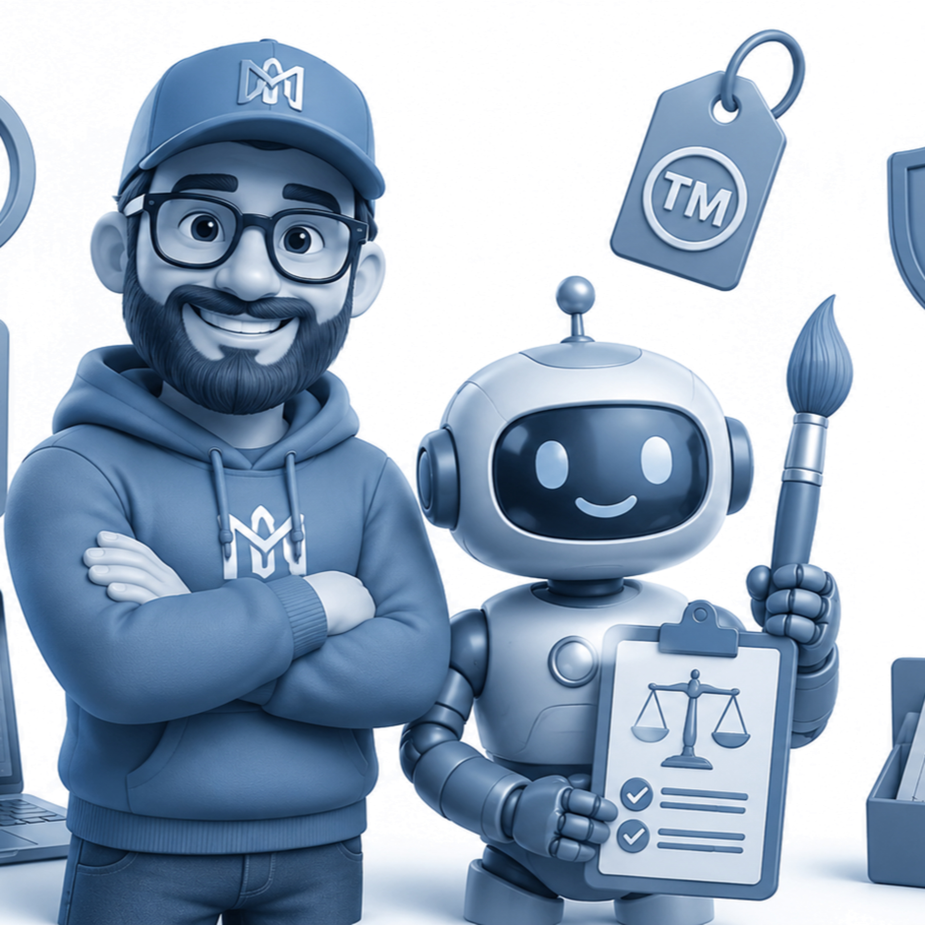 🤖 Can AI-Generated Images Infringe Intellectual Property? The Robot Art Lawyer Problem episode artwork