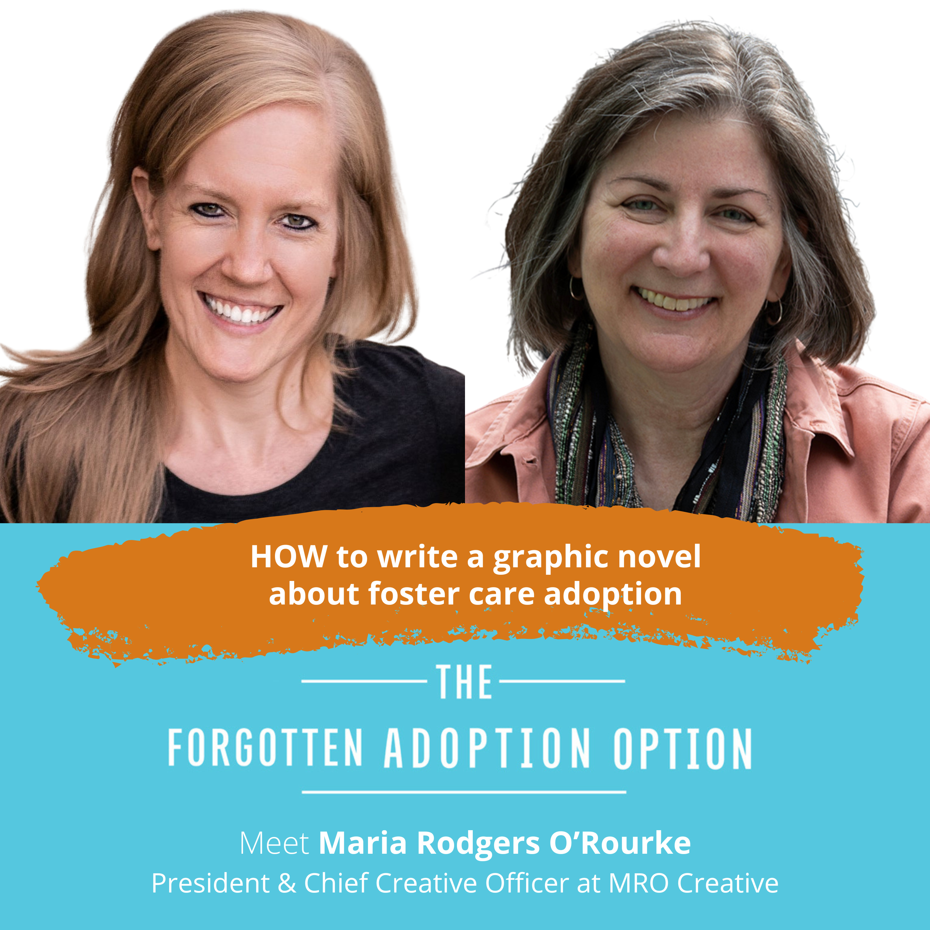 HOW to write a graphic novel about foster care adoption