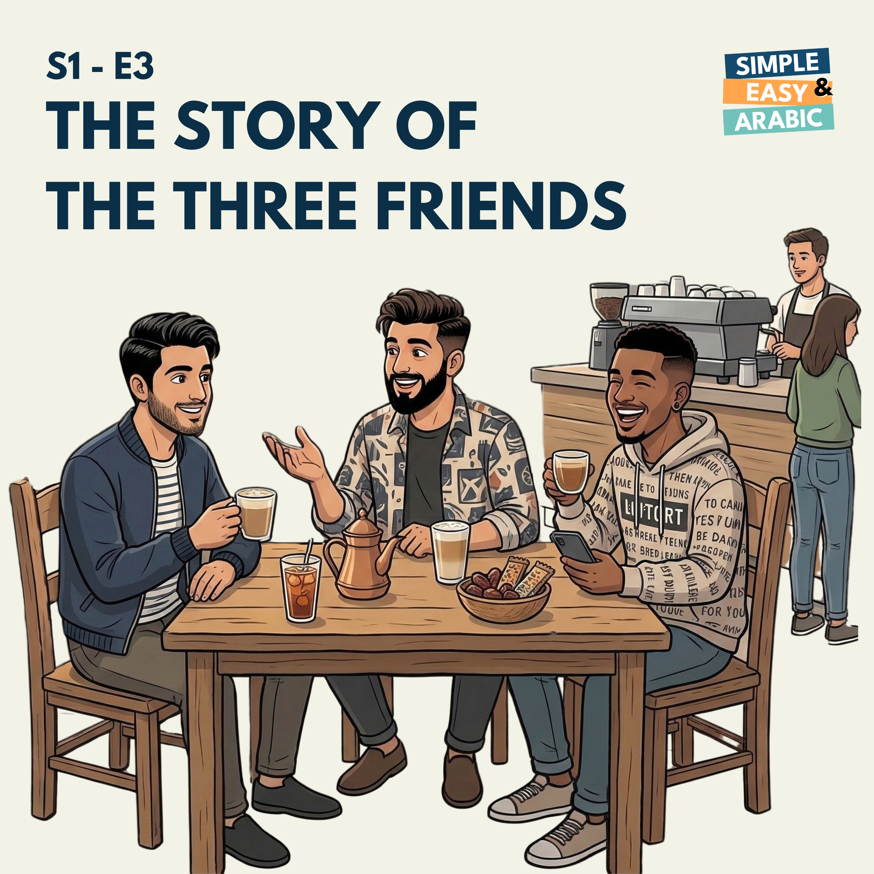 S1 - E3 : The Story of the Three Friends | قصة الرفقات الثلاثة