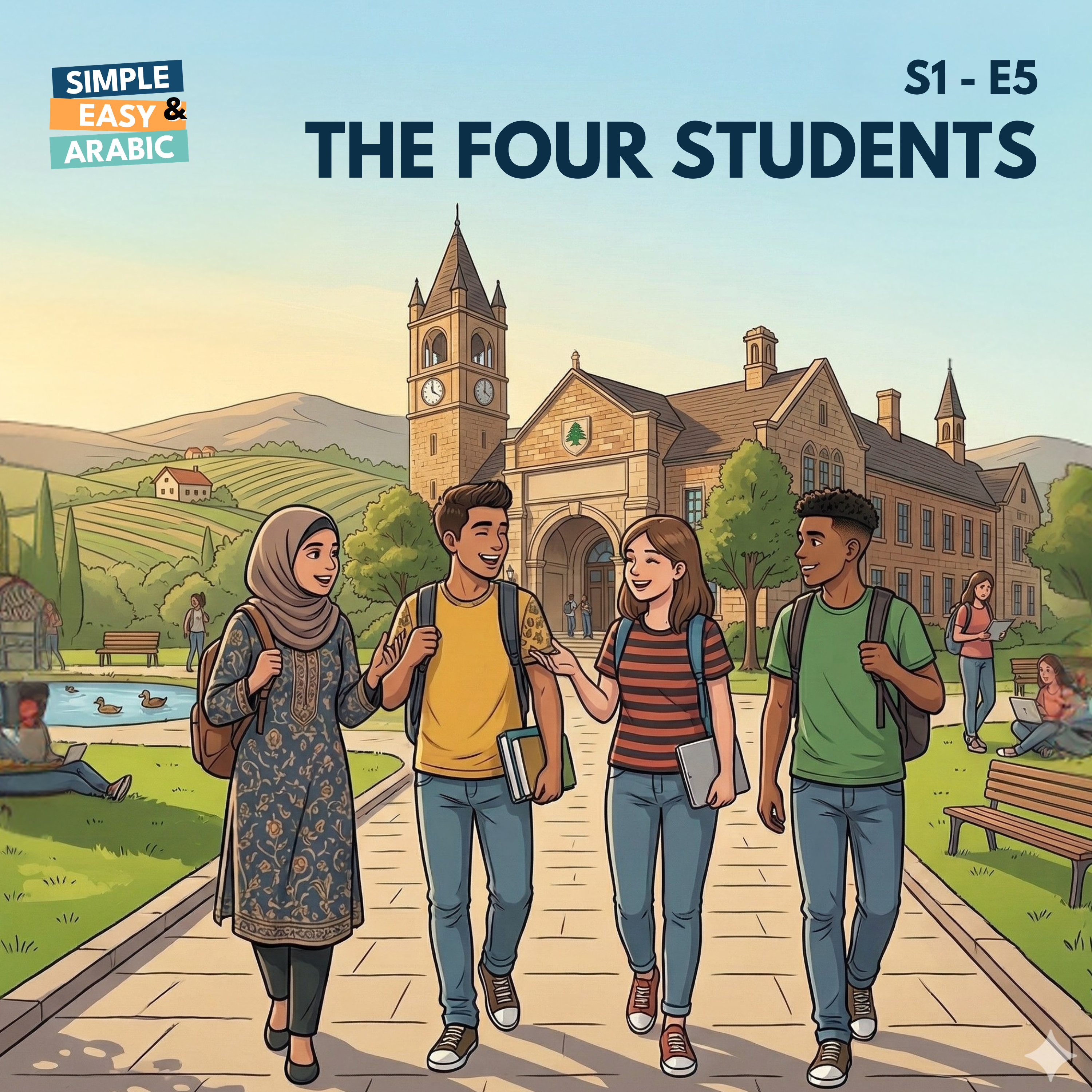 S1 - E5: The Four Students | قصة الطلاب الأربعة