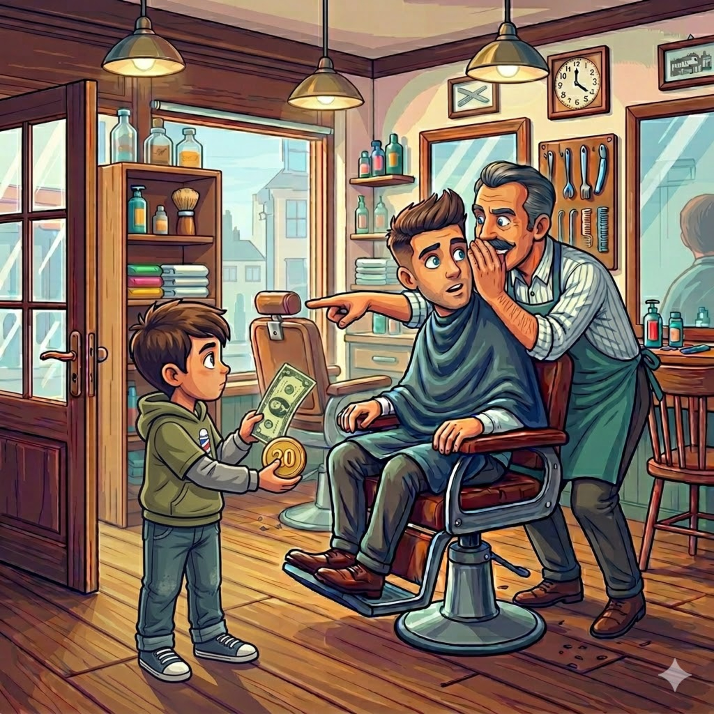S4 - E2 - The barber and the boy