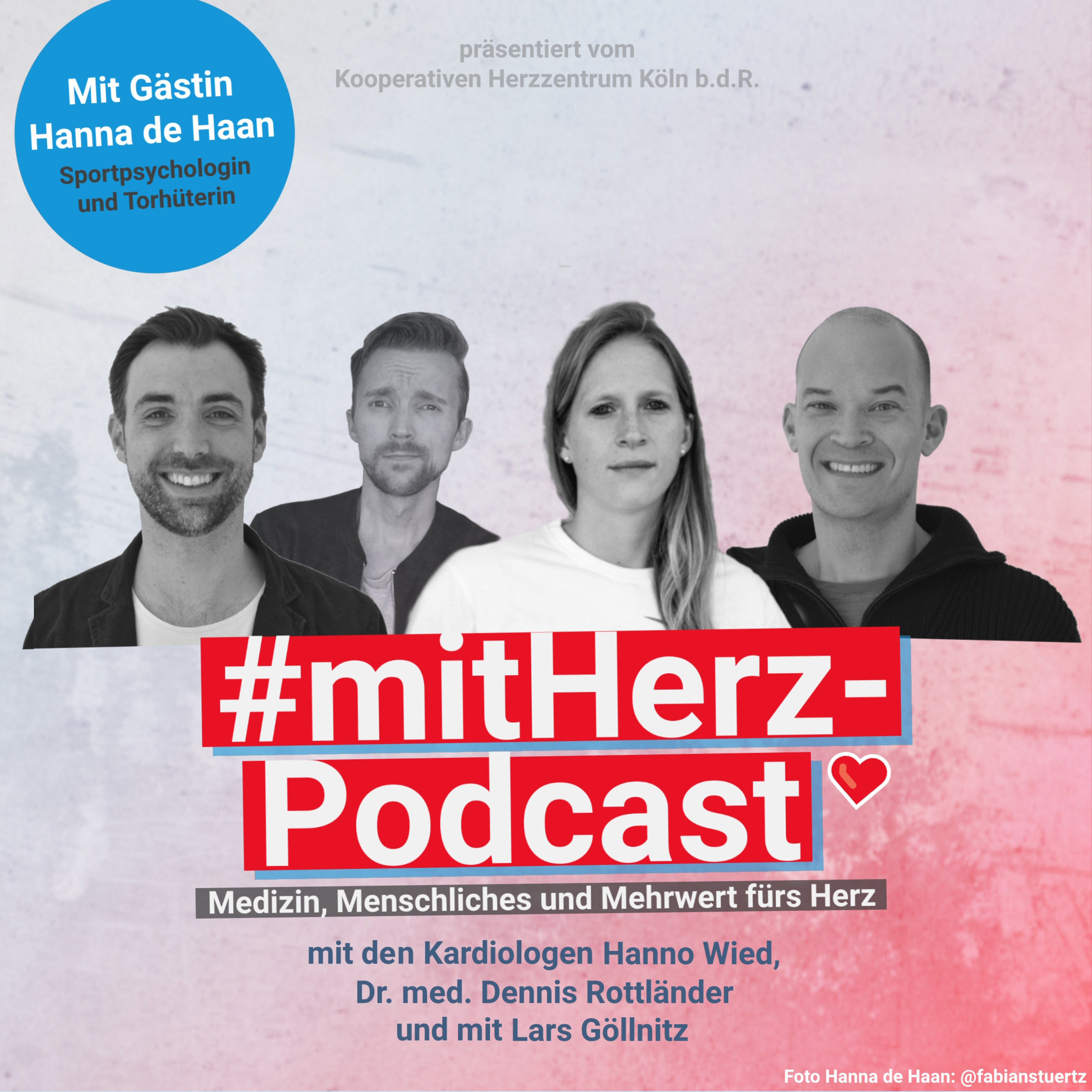 #mitHerz-Podcast: Mit Gästin Sportpsychologin und Torhüterin Hanna de Haan zu Stress im Leben und Sport - Die #mitHerzSportgruppe trifft sich (Termin 3 von 3) episode artwork