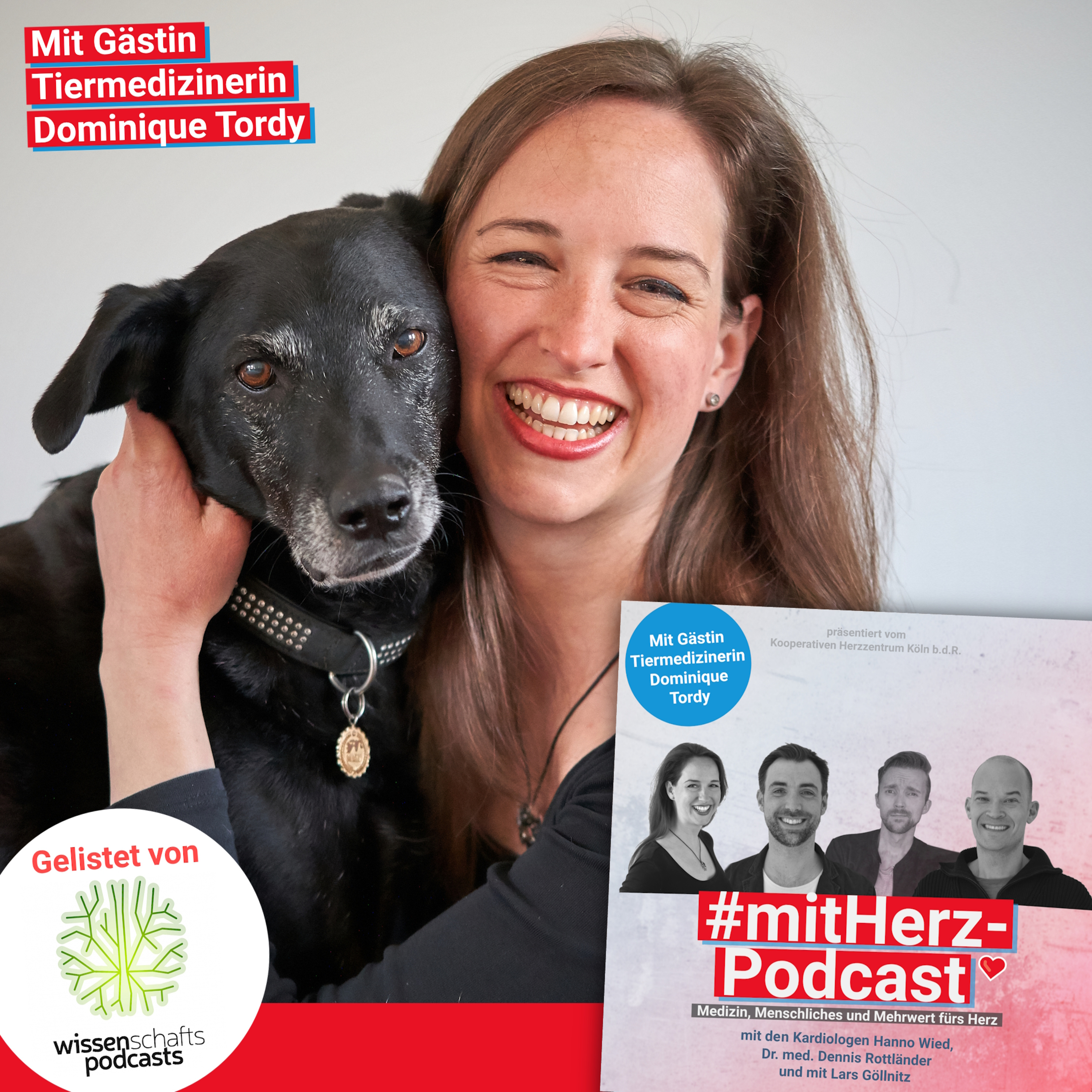 #mitHerz-Podcast: Die #mitTierHerz-Folge mit Gästin Tiermedizinerin Dominique Tordy episode artwork