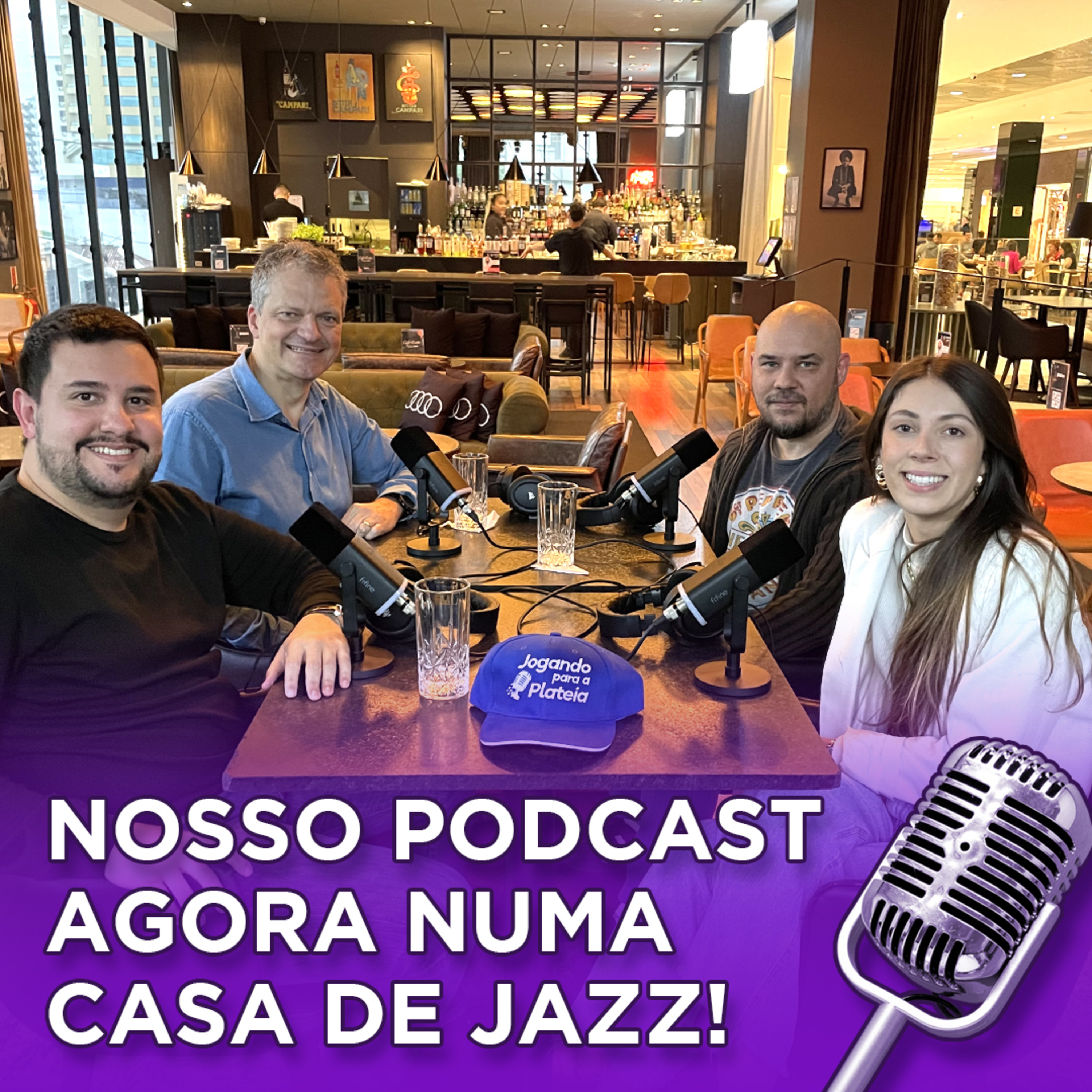 PODCAST COM TV, MESA E CORTINA FICOU NO PASSADO! A VIBE AGORA É OUTRA - JP ep 362 episode artwork
