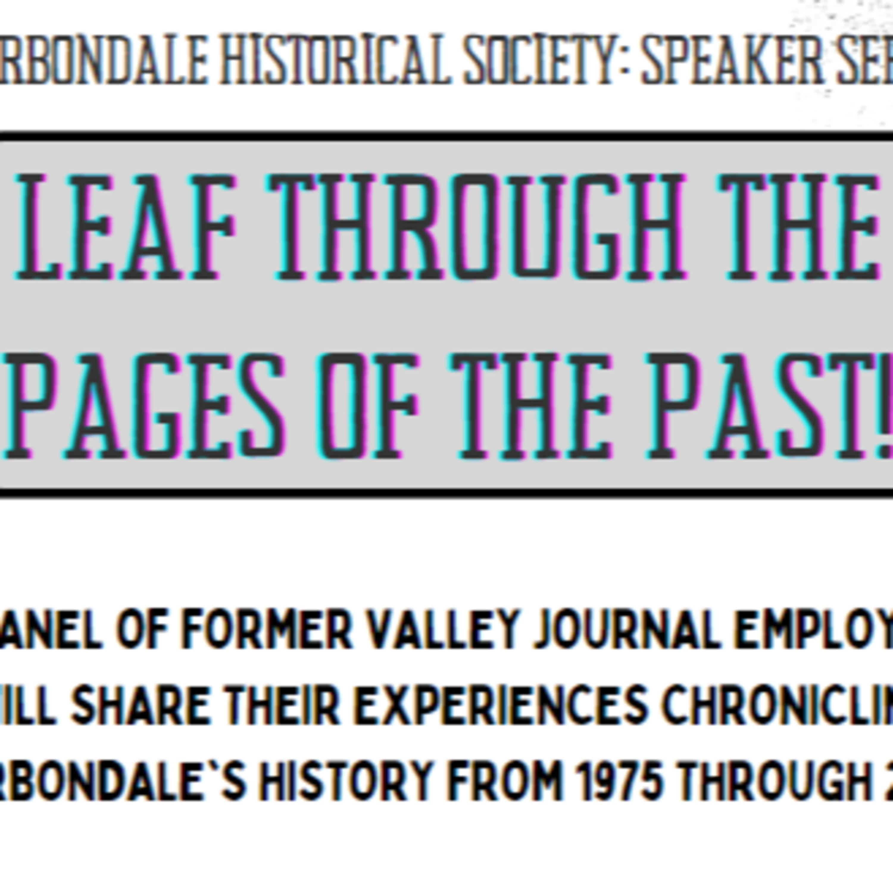 Speaker Series: Pages of the Past episode artwork