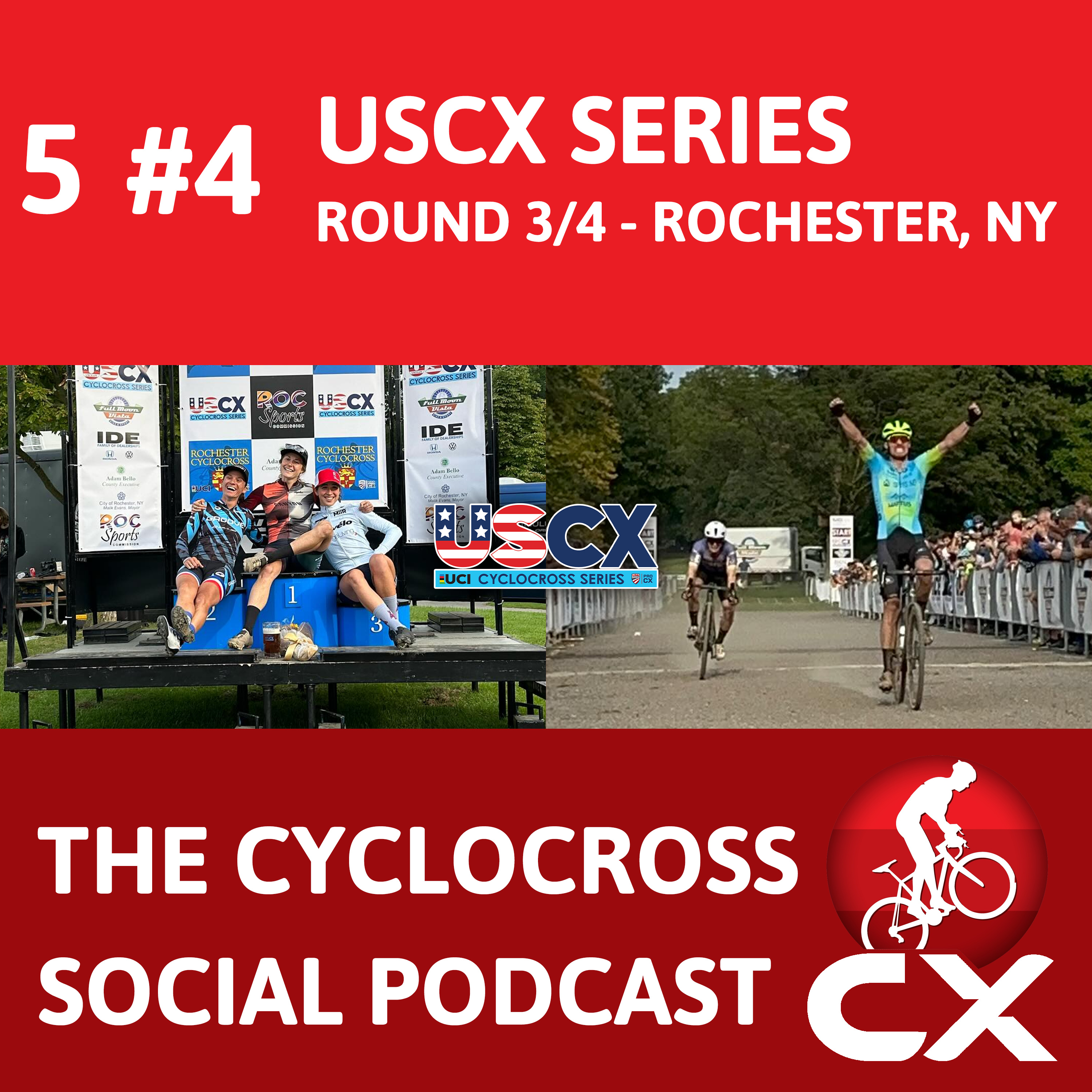 US Cylocross Series round 3 & 4 Rochester New York | Cylocross Social Podcast (S5E4) episode artwork