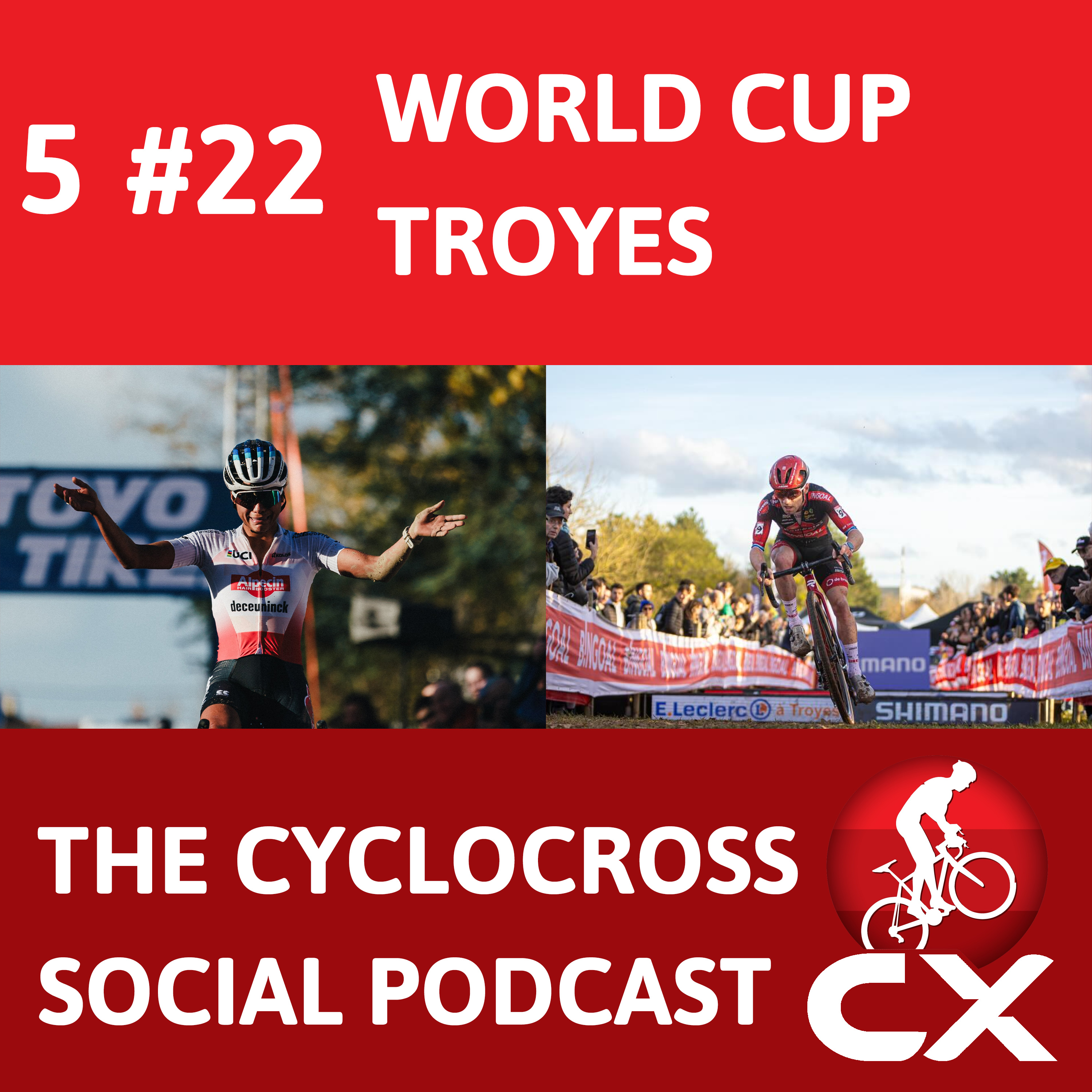 Cyclocross Worldcup Troyes | Cyclocross Social Podcast (S5E22) episode artwork