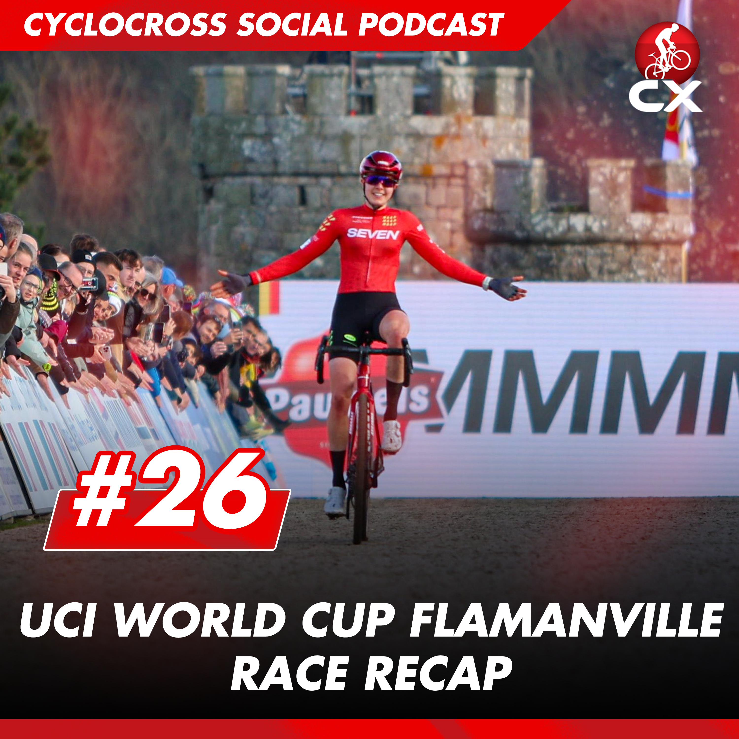 Cyclocross World Cup Flamanville | Cyclocross Social Podcast #26 episode artwork