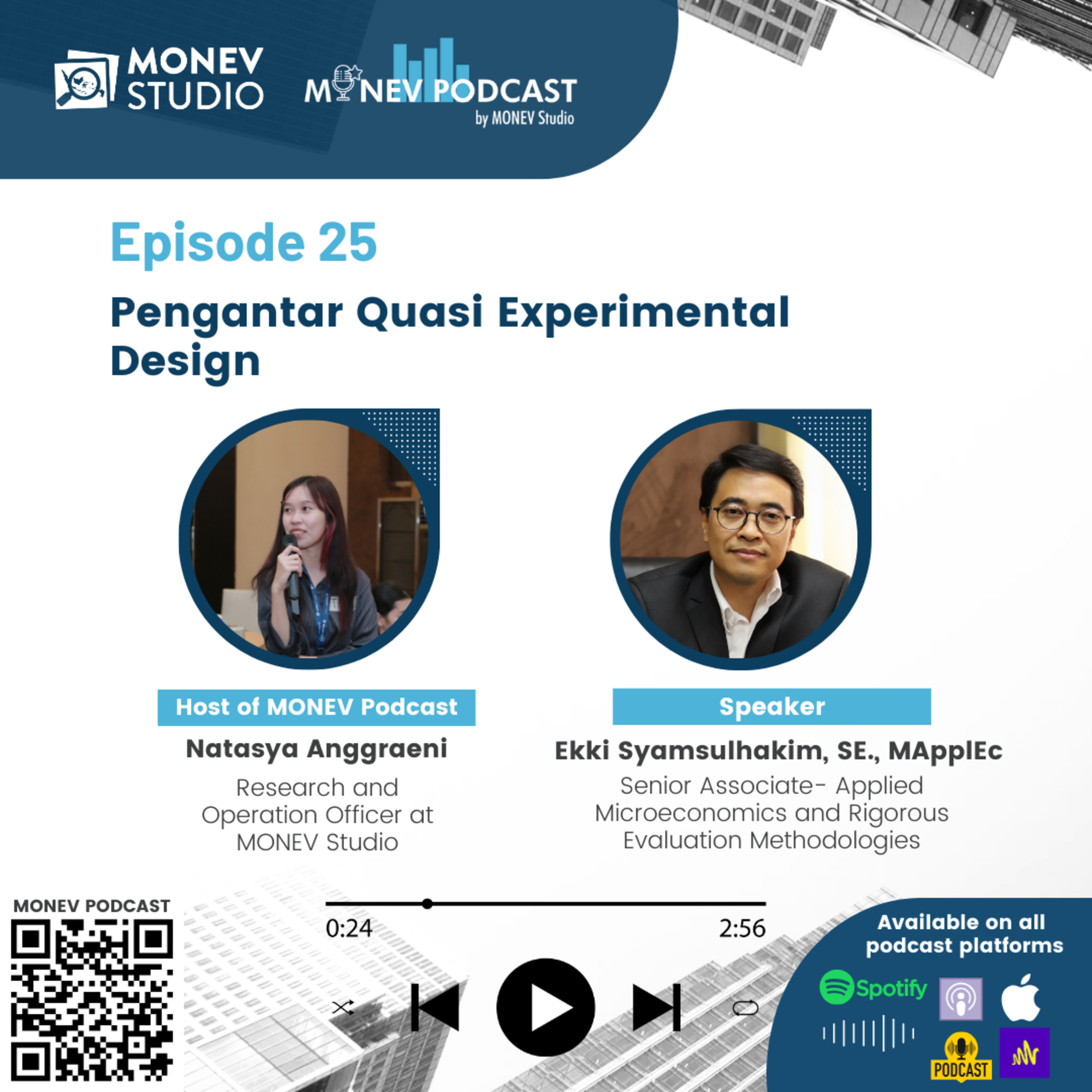 Episode 25. Pengantar Quasi Experimental Design episode artwork
