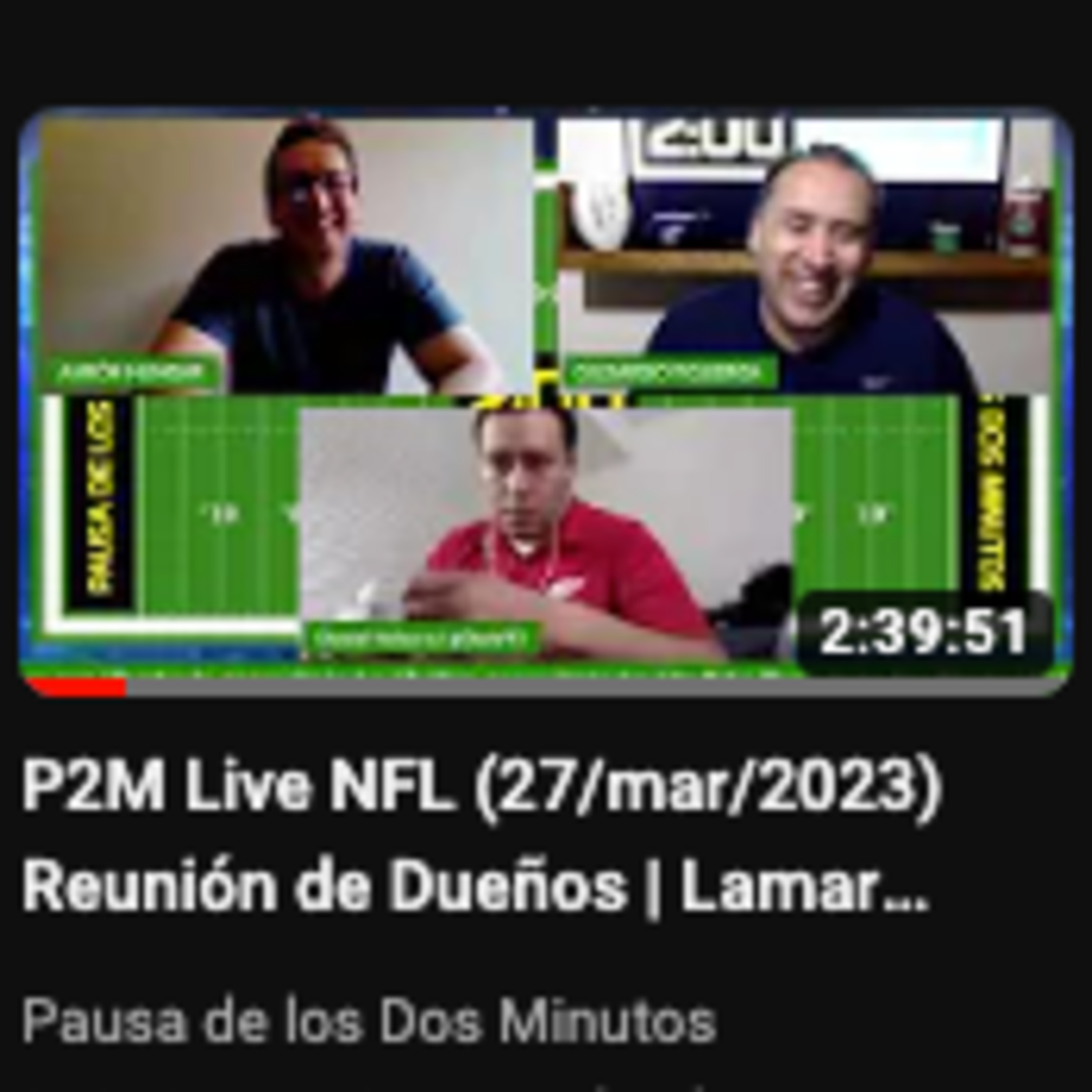 Portada de Pausa de los Dos Minutos