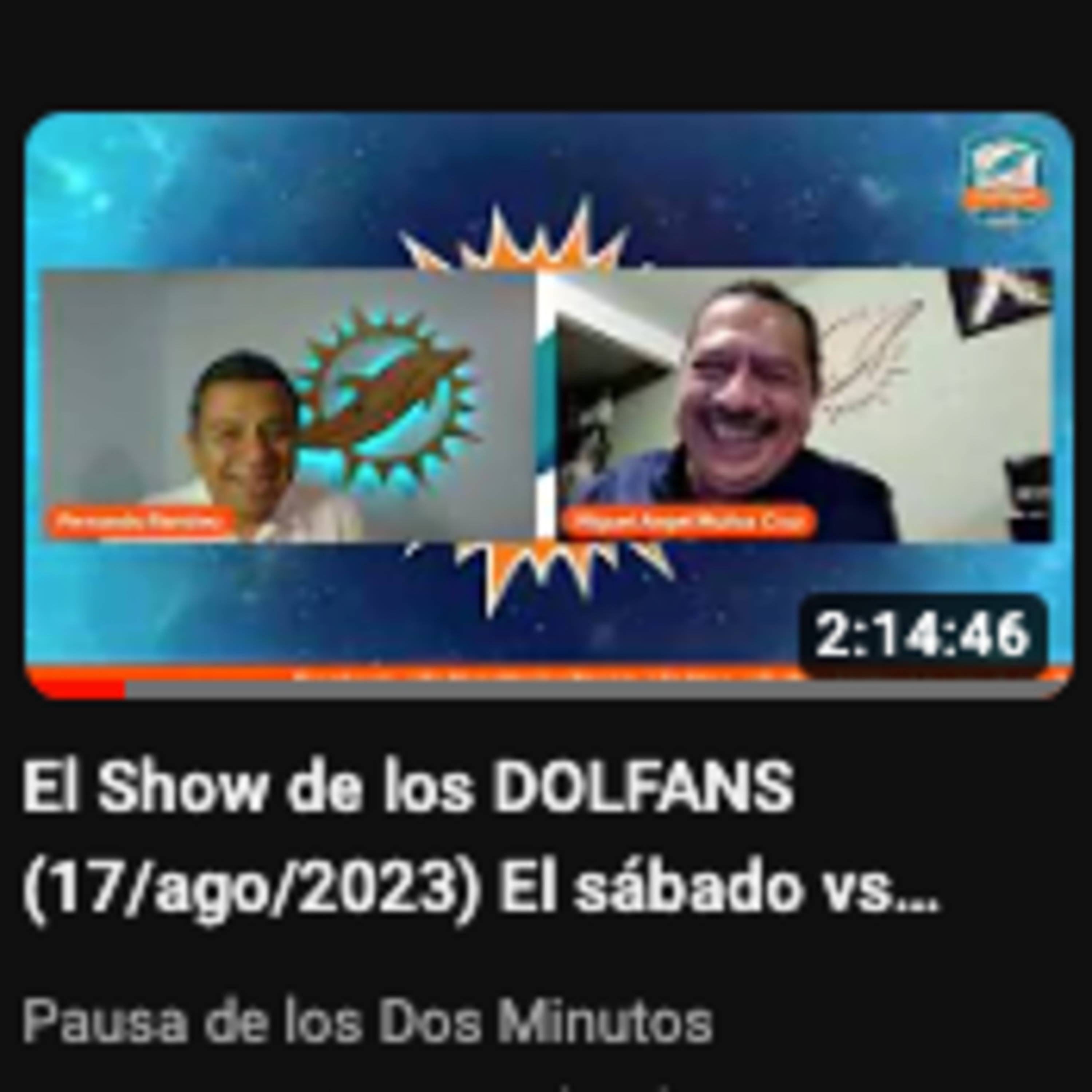 Portada de Pausa de los Dos Minutos