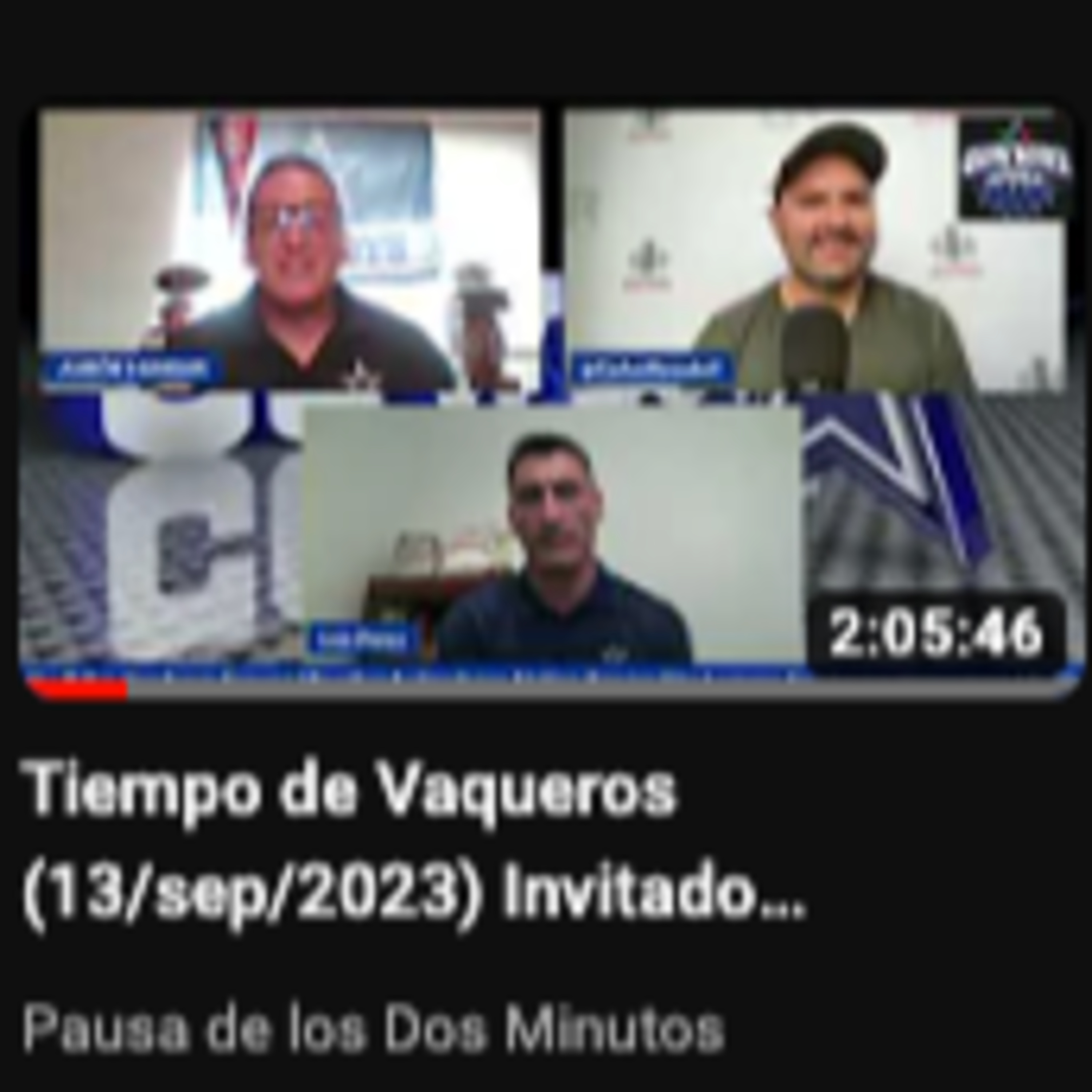 Portada de Pausa de los Dos Minutos