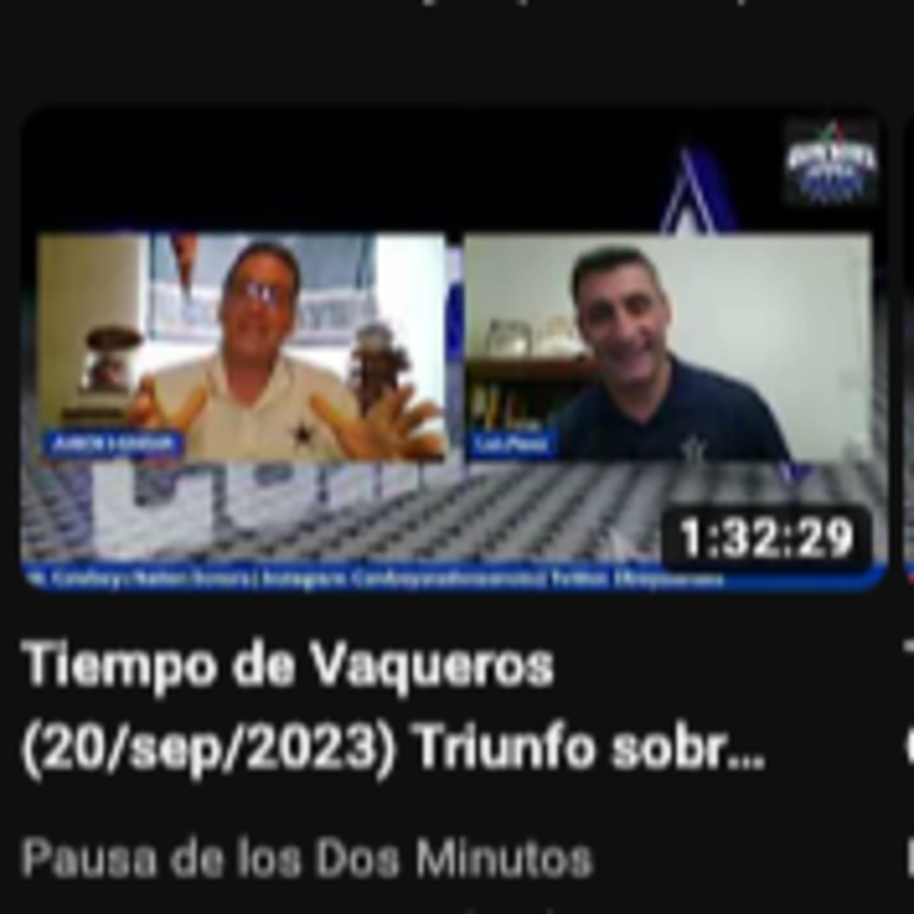 Portada de Pausa de los Dos Minutos