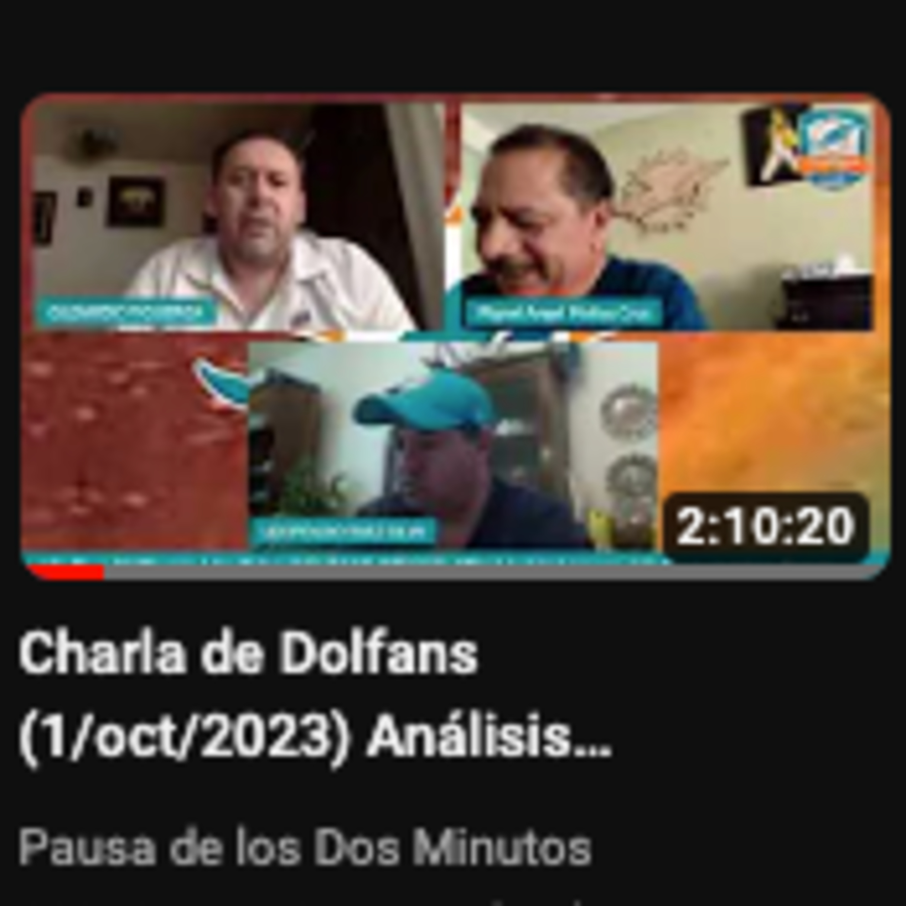 Portada de Pausa de los Dos Minutos