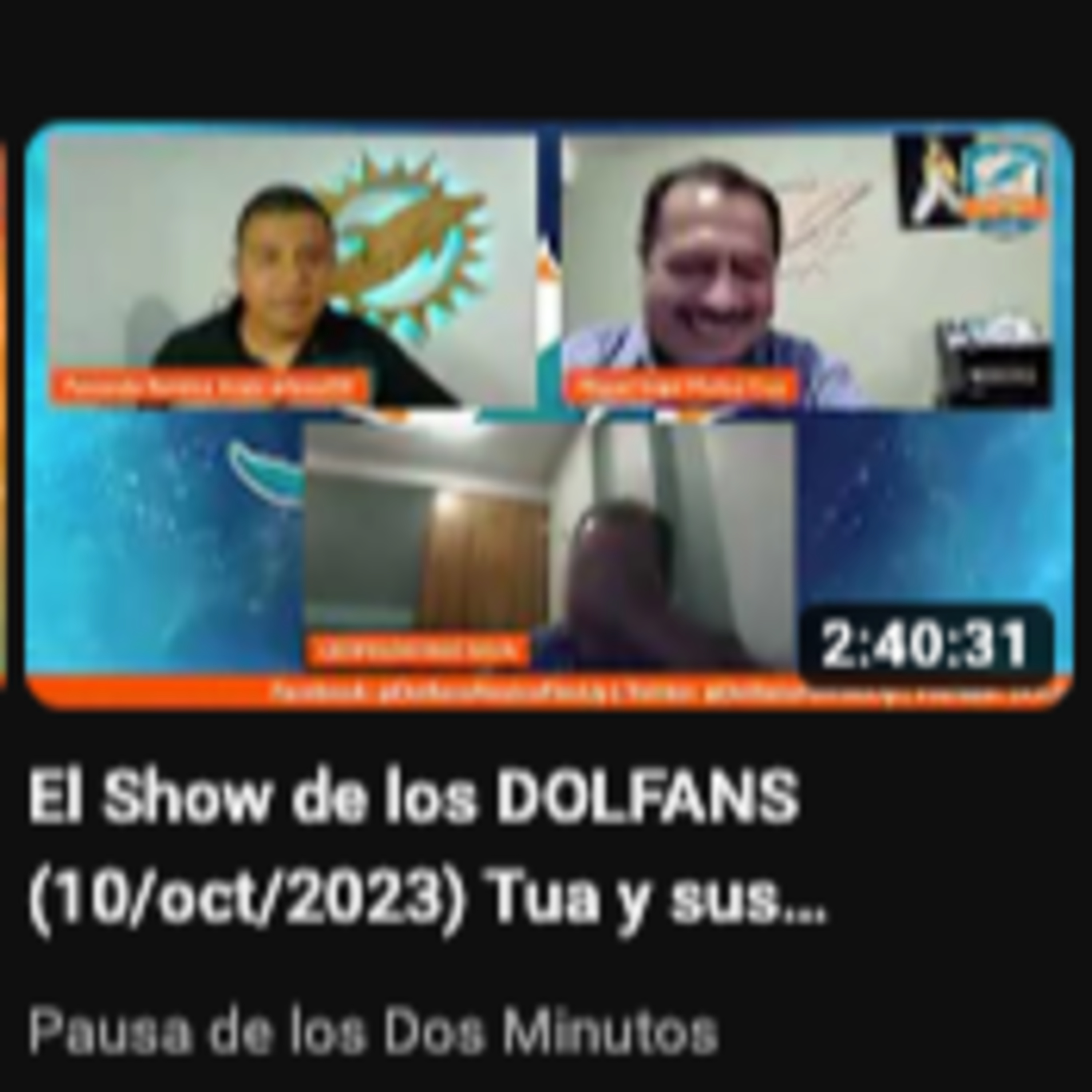 Portada de Pausa de los Dos Minutos
