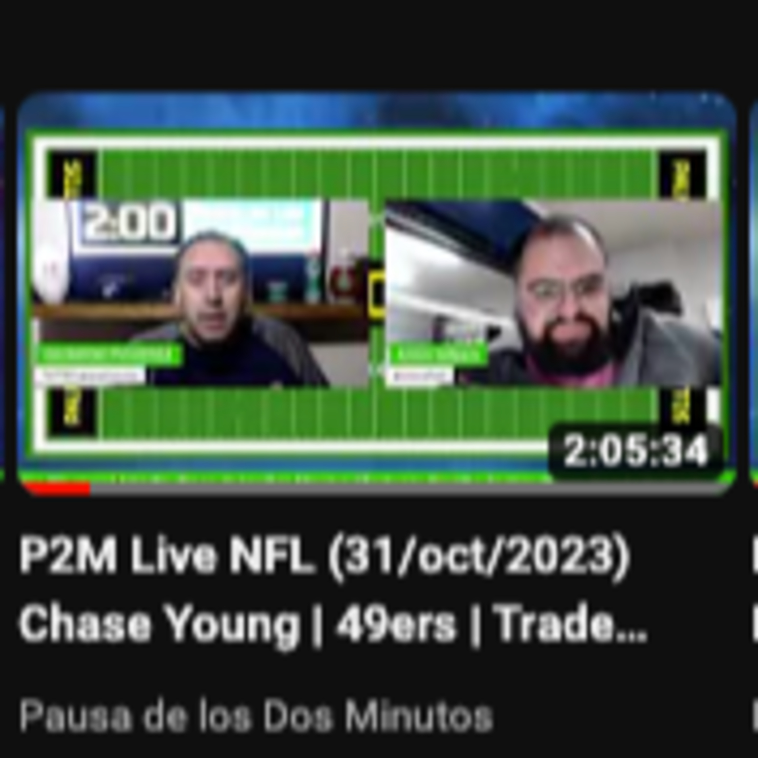 P2M Live NFL (31/oct/2023) Chase Young | 49ers | Trades | Power Rankings