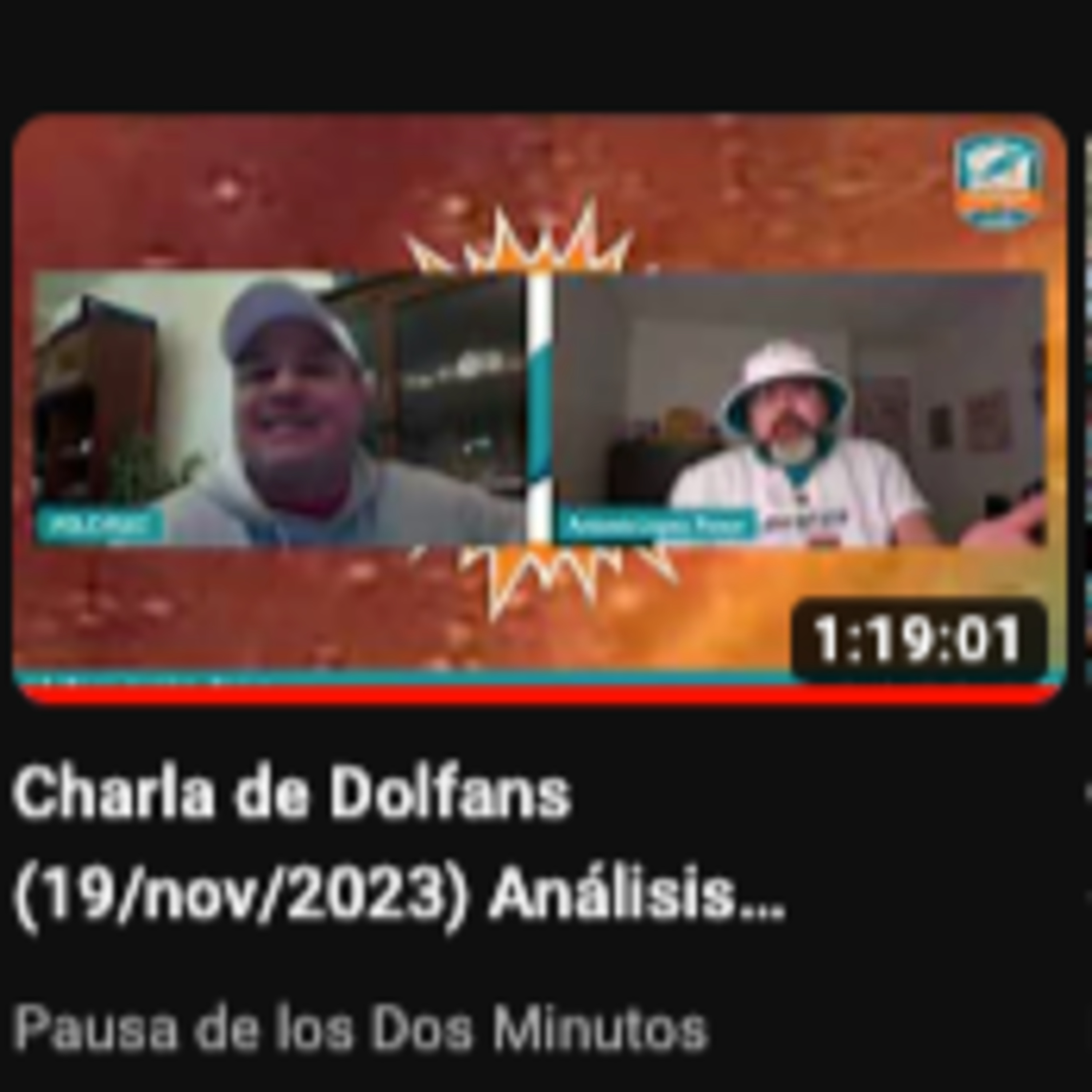 Portada de Pausa de los Dos Minutos