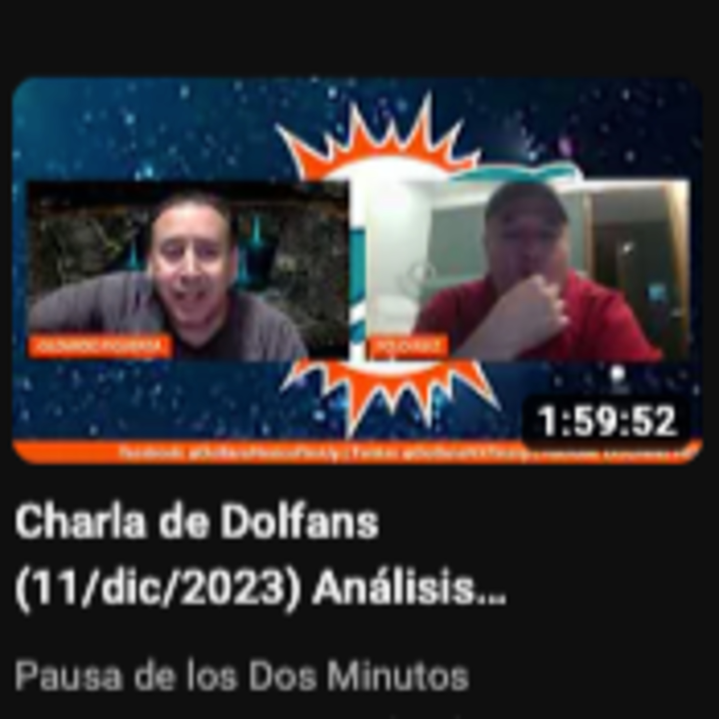 Portada de Pausa de los Dos Minutos