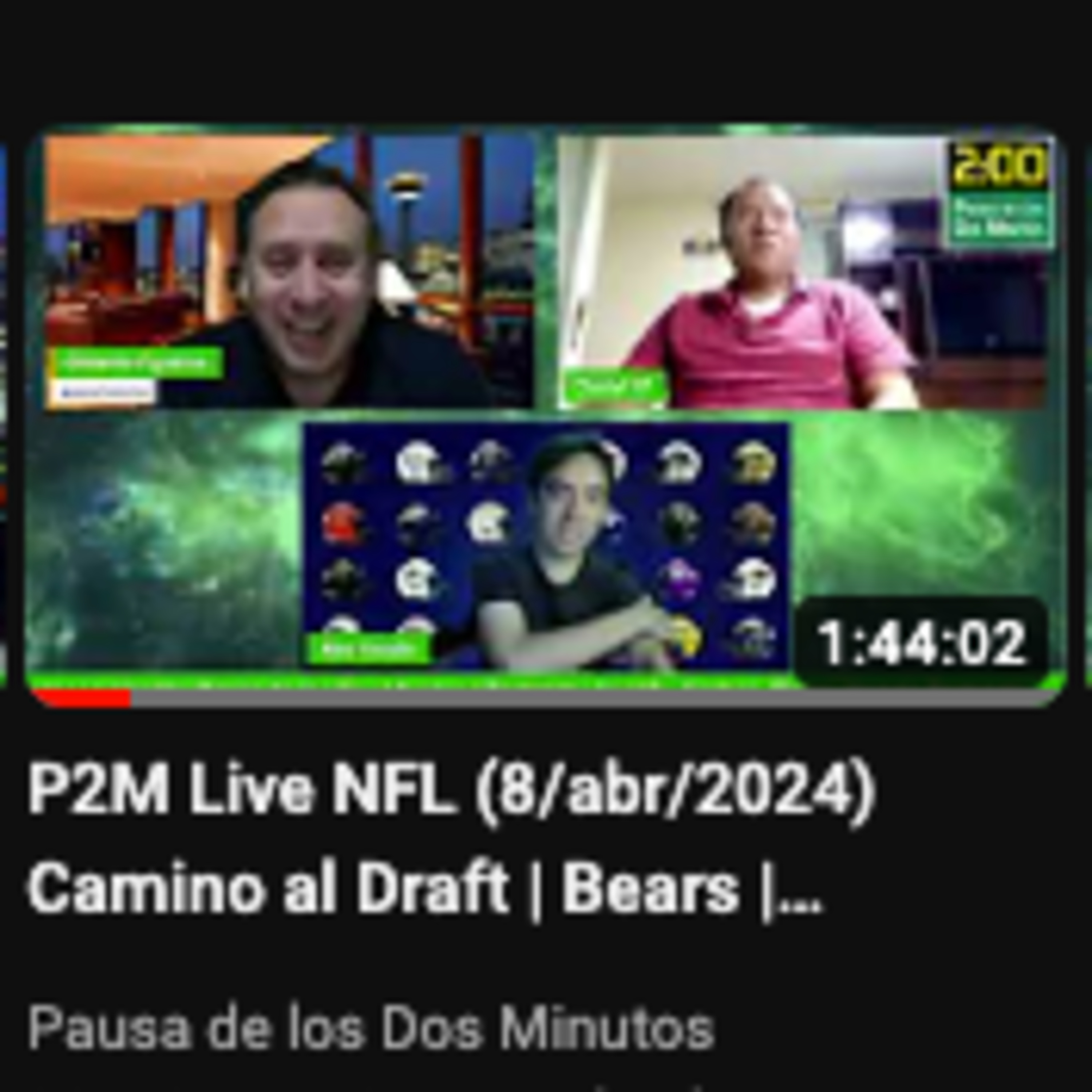 Portada de Pausa de los Dos Minutos