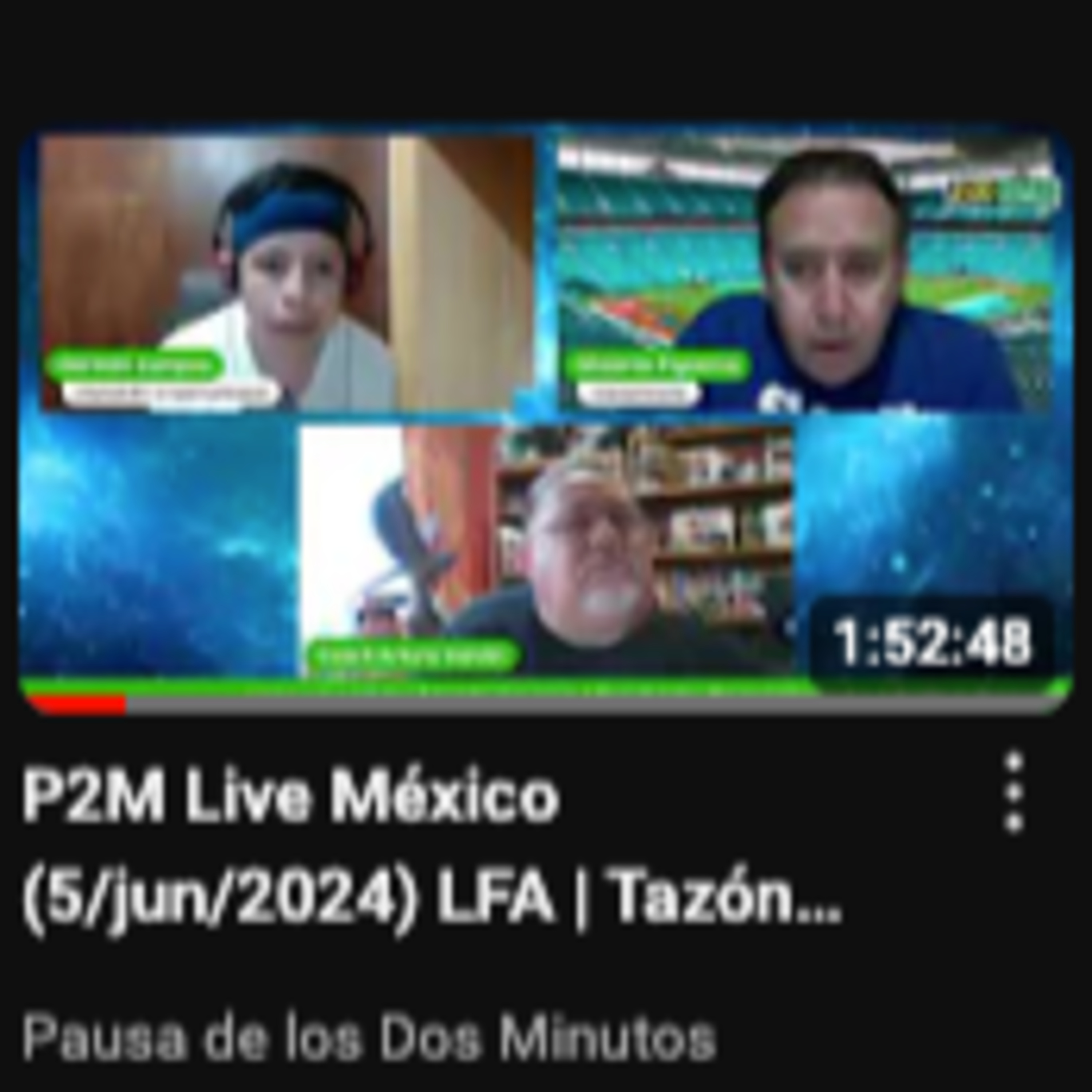 Portada de Pausa de los Dos Minutos