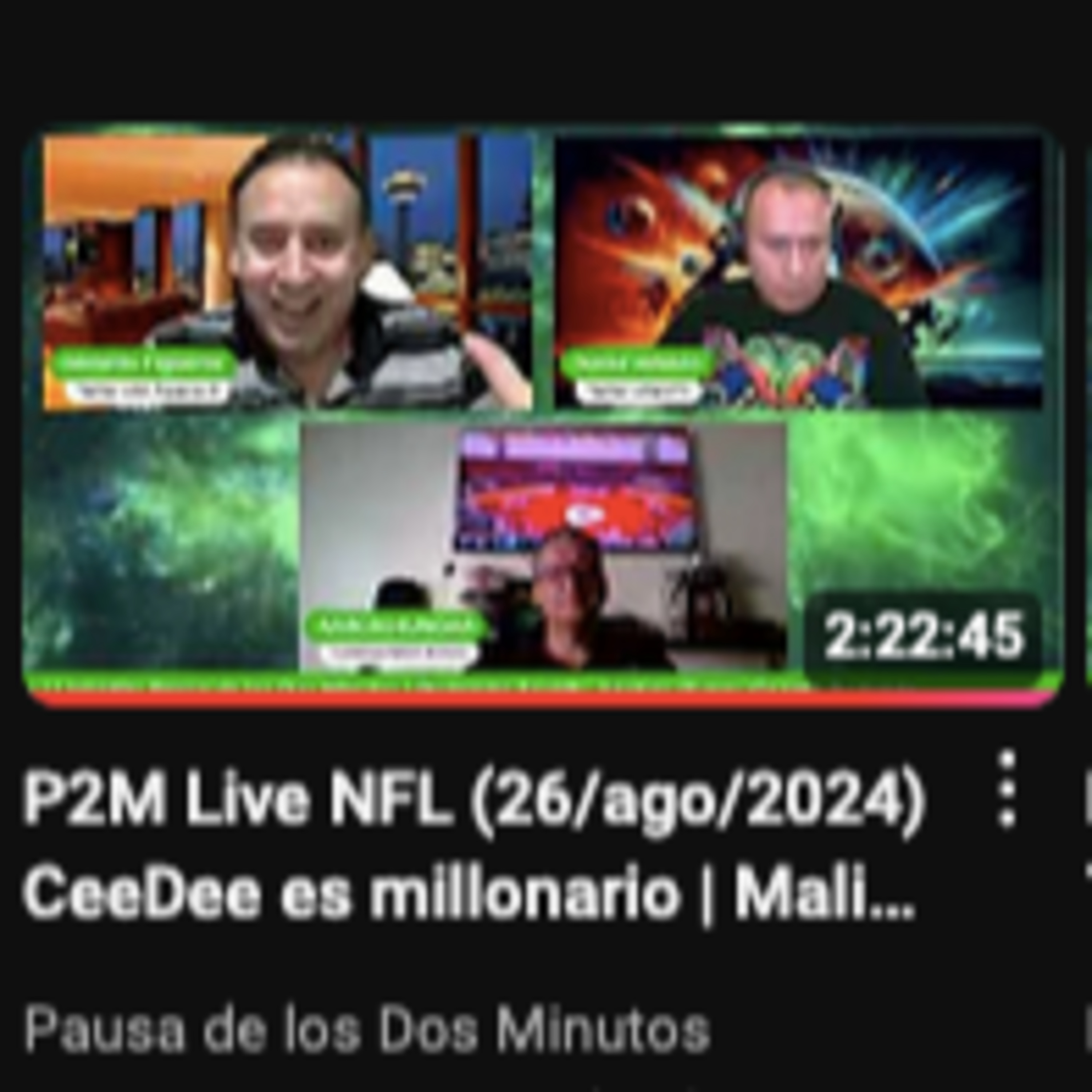 Portada de Pausa de los Dos Minutos