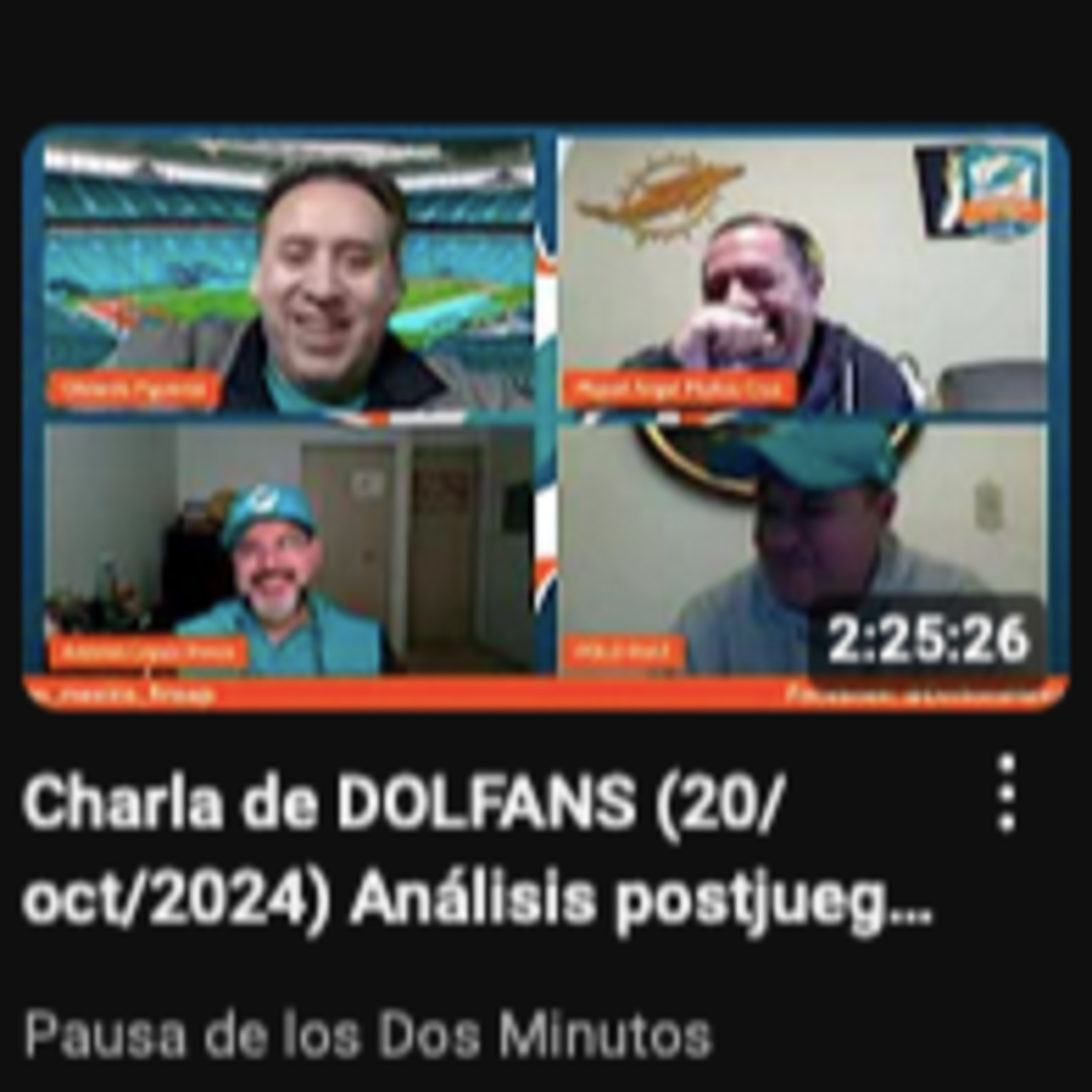 Portada de Pausa de los Dos Minutos