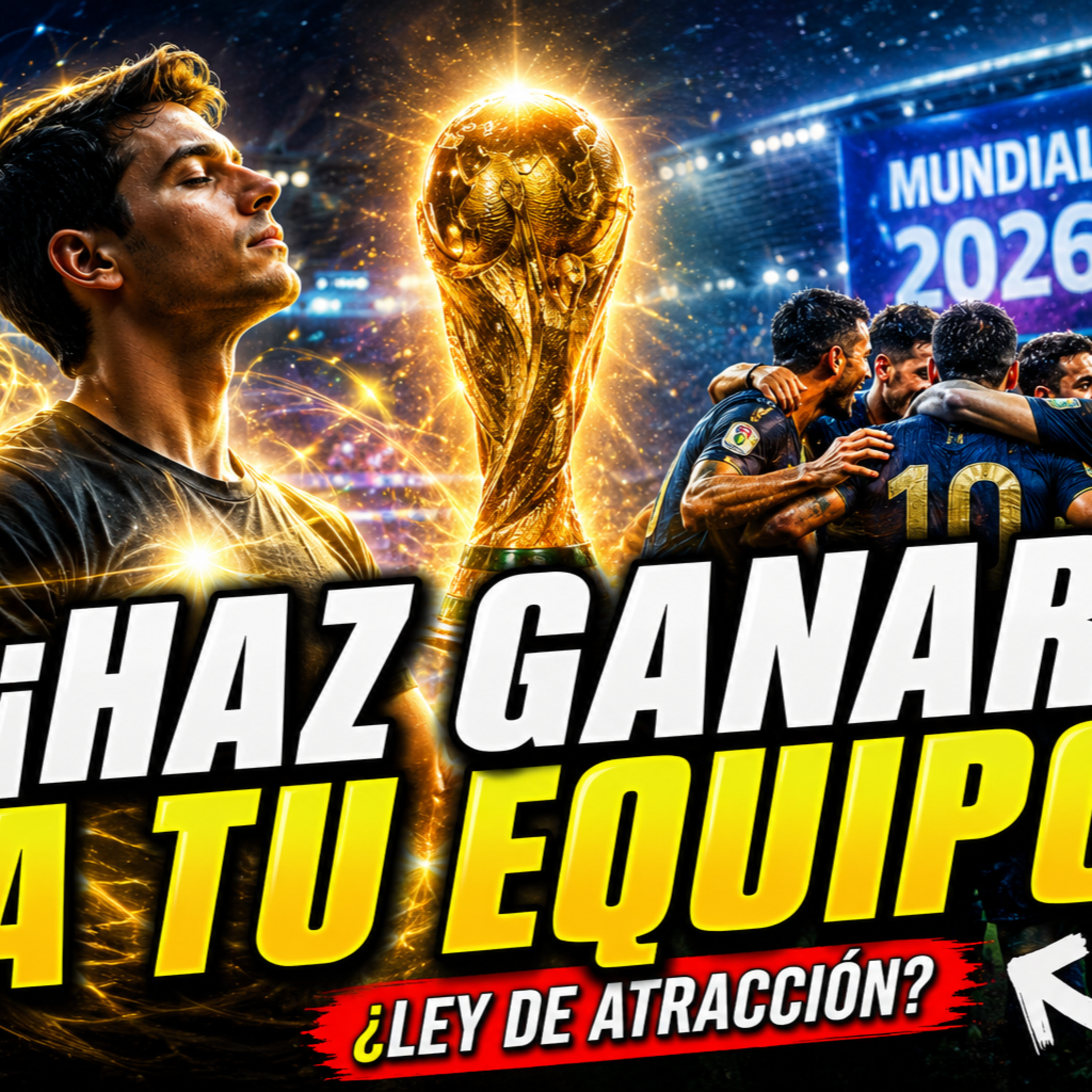⚽"¡HAZ GANAR A TU EQUIPO!" ¿Es posible? - Ley de Atracción para Ganar! #mundial2026
