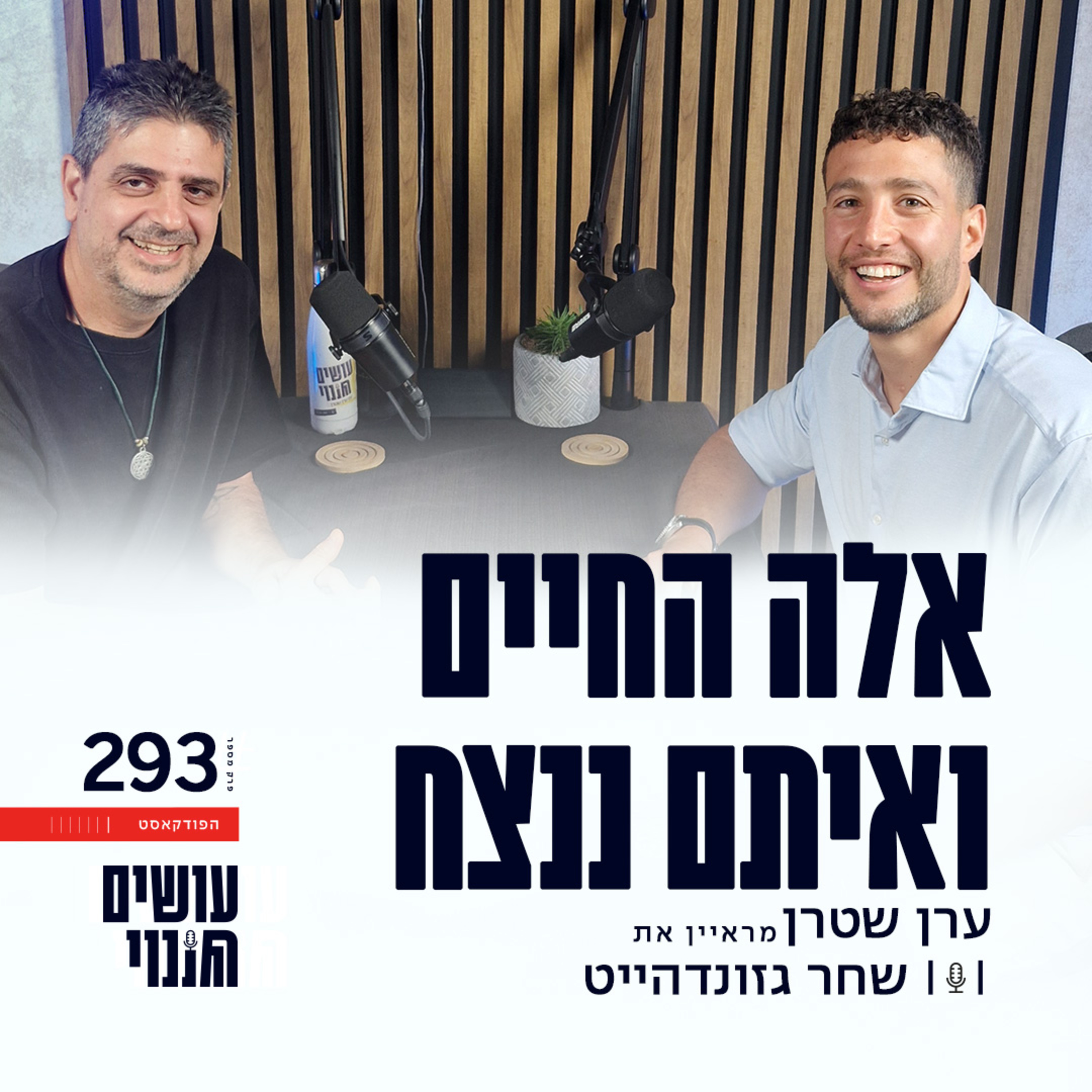 פרק 293 - אלה החיים ואיתם ננצח עם שחר גזונדהייט episode artwork