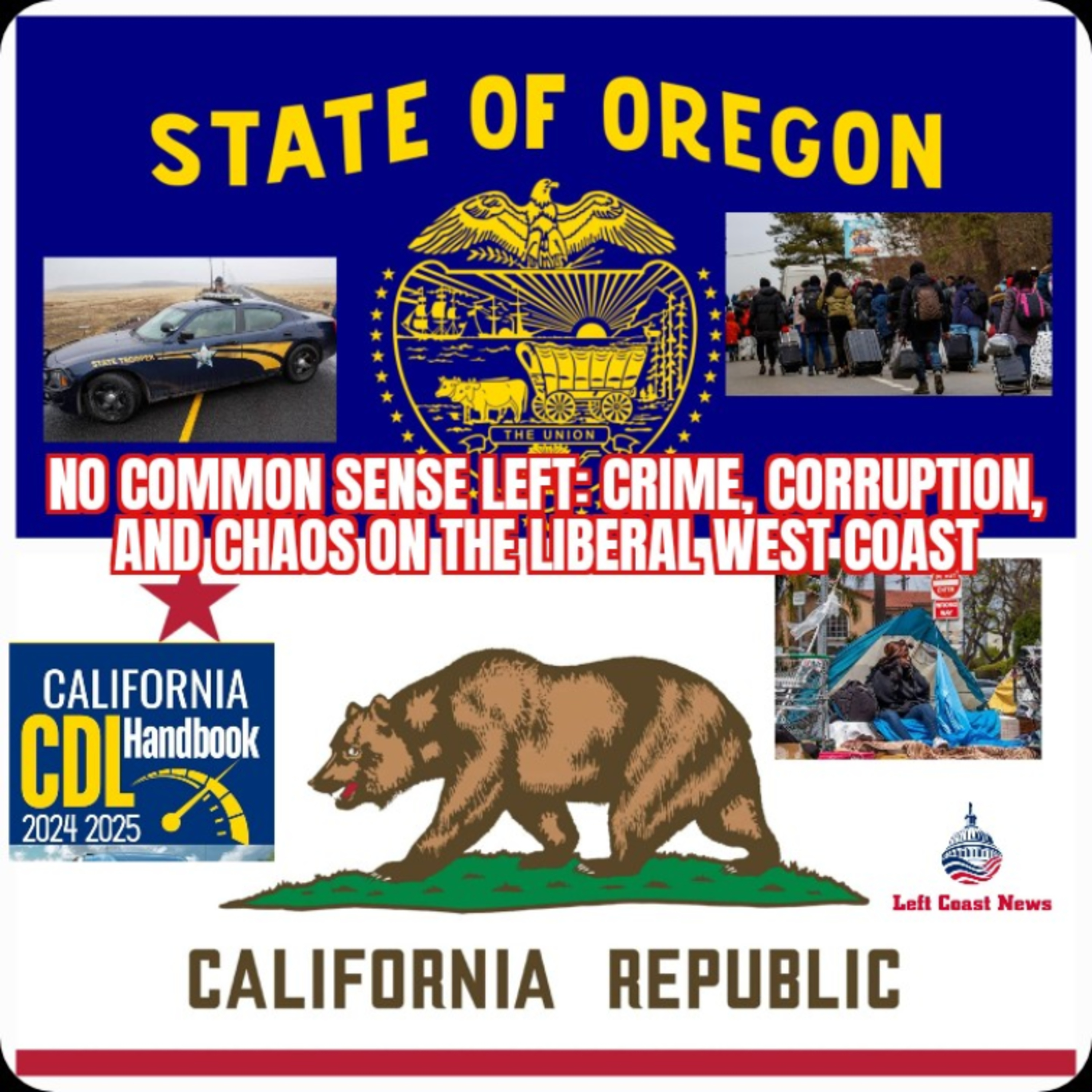 No Common Sense Left: Crime, Corruption, and Chaos on the Liberal West Coast