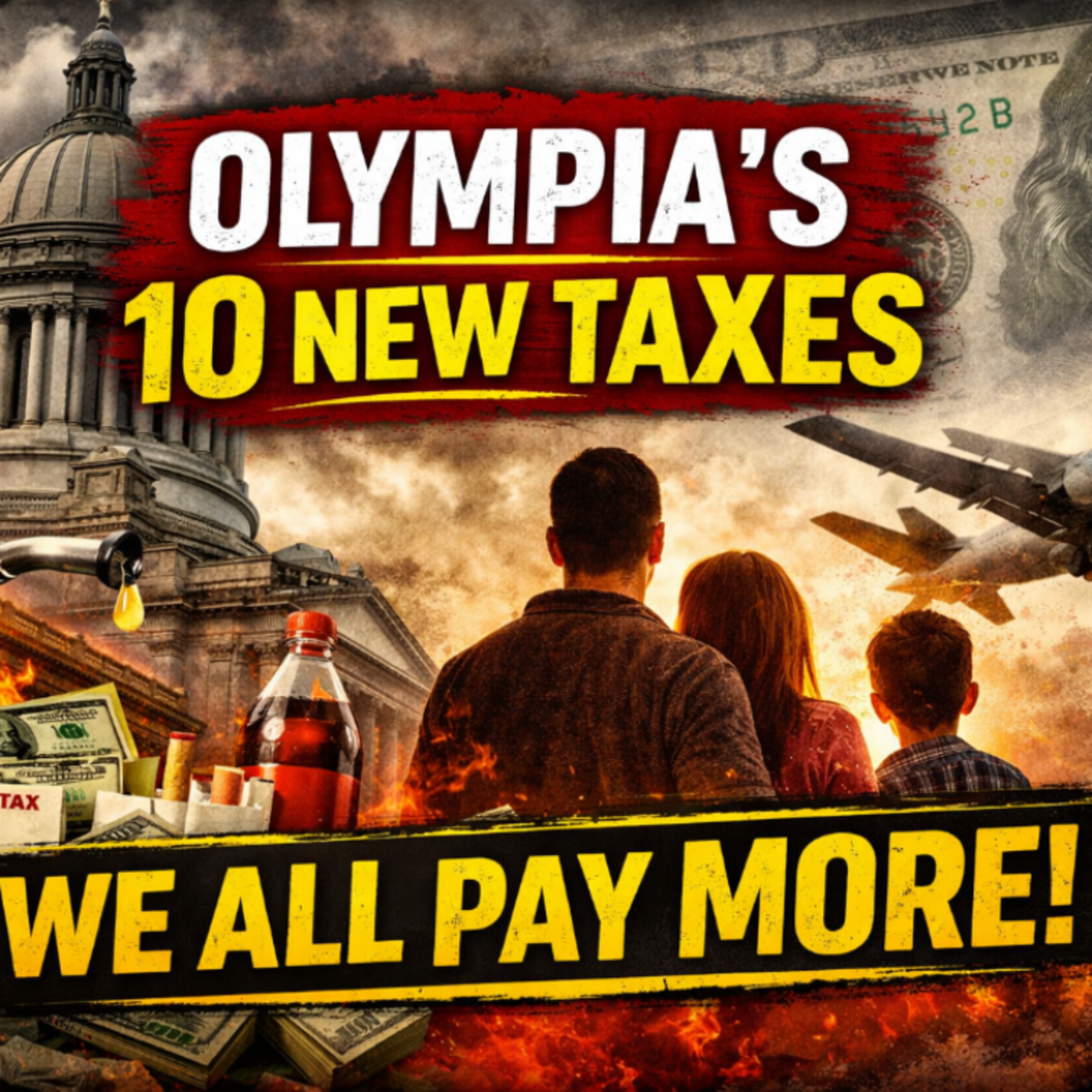 Olympia’s 10 New Taxes: How Washington Is Quietly Raising Costs on Everyone