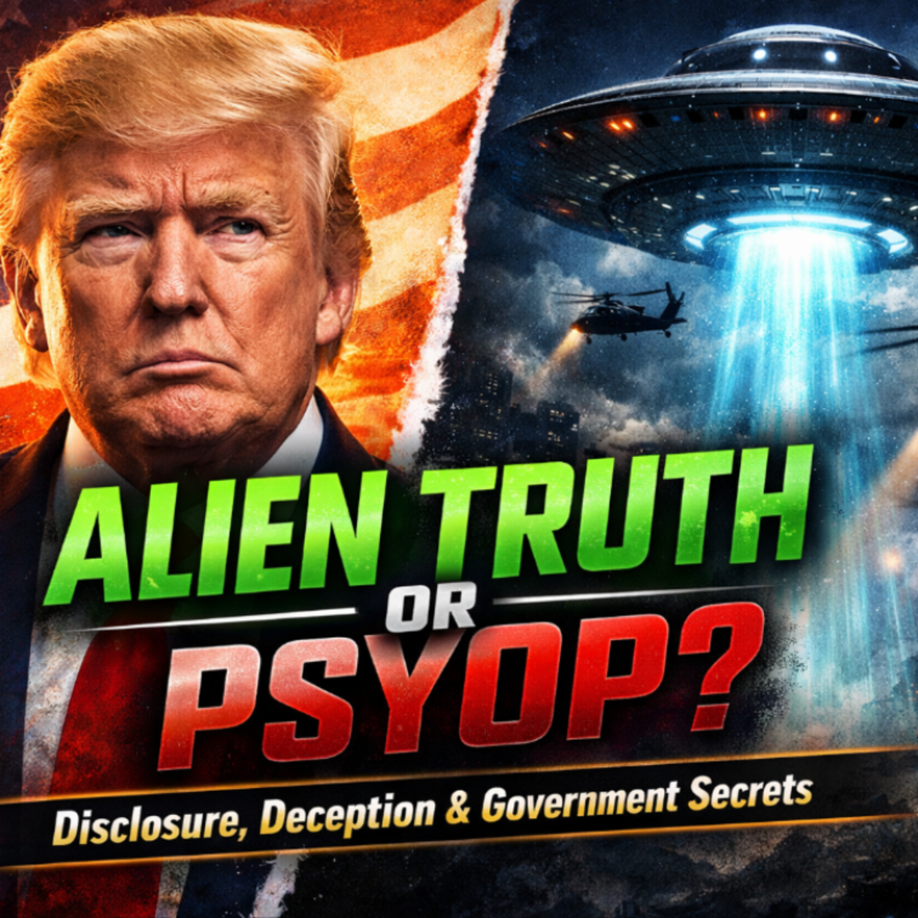 Alien Disclosure or Psyop? Trump, Project Blue Beam & The Truth About UFO Secrecy