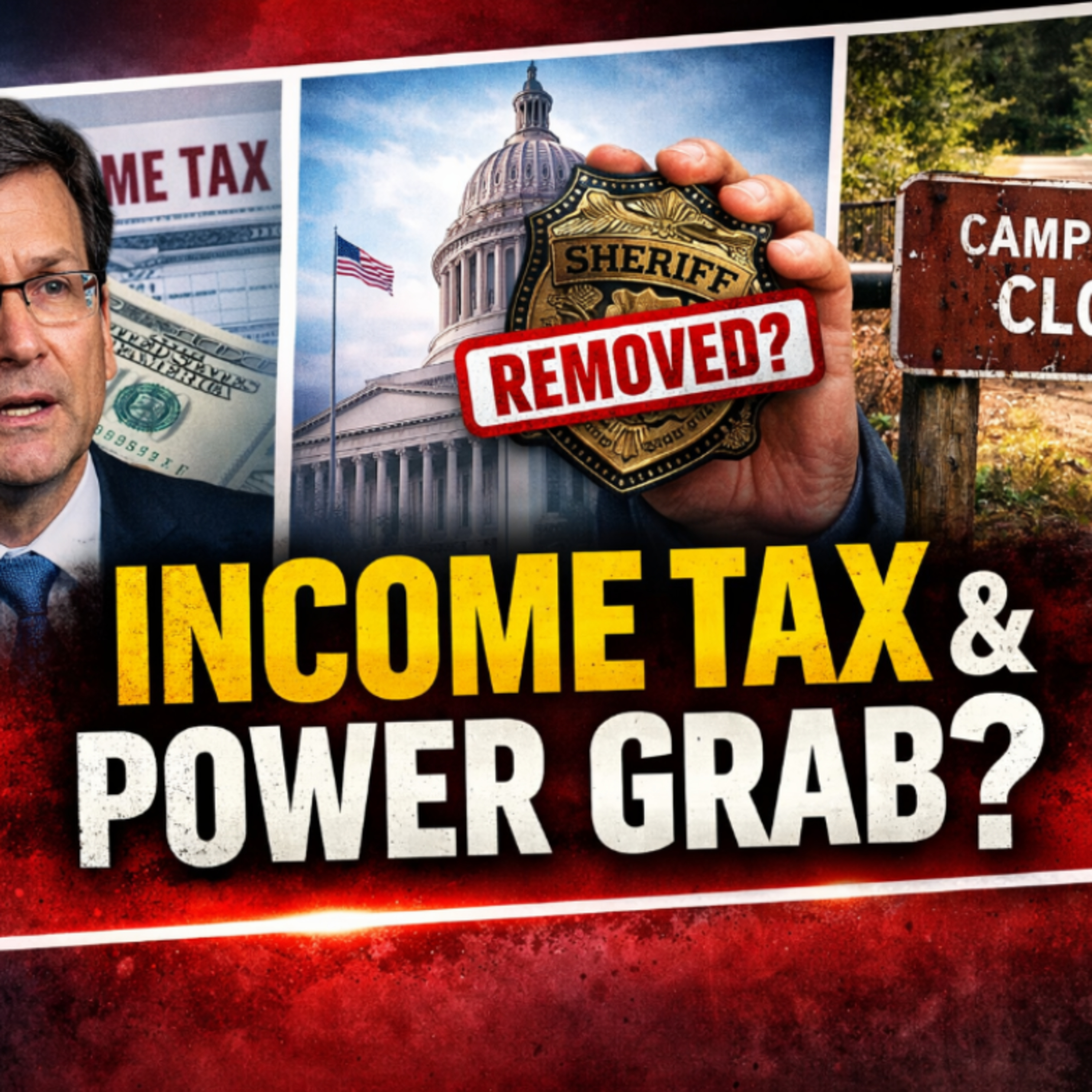 WA Income Tax Back on Track? Ferguson Signals Support as Sheriff Removal Bill and Land Cuts Advance