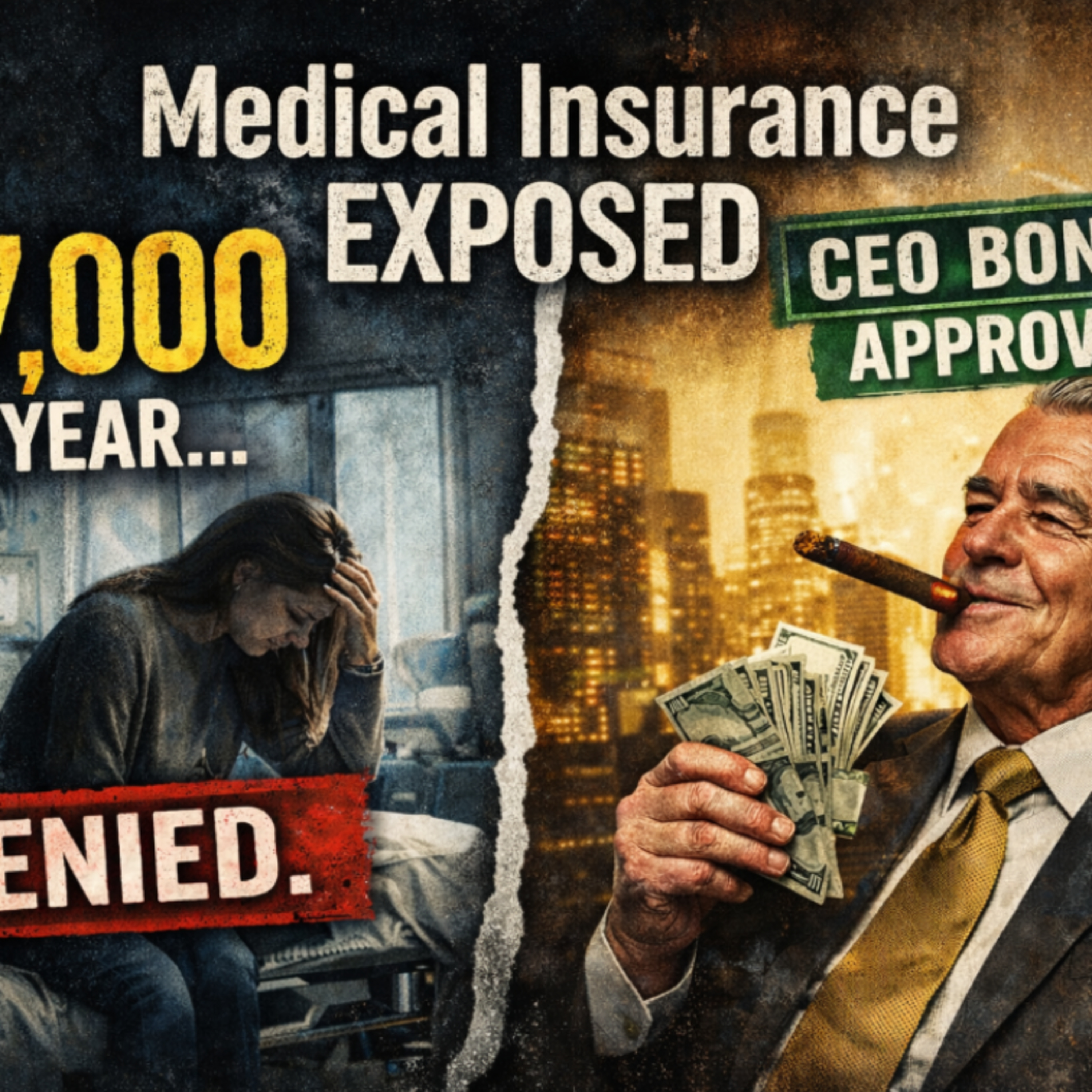 Health Insurance Denials EXPOSED: 1 in 5 Claims Rejected While CEOs Make Millions