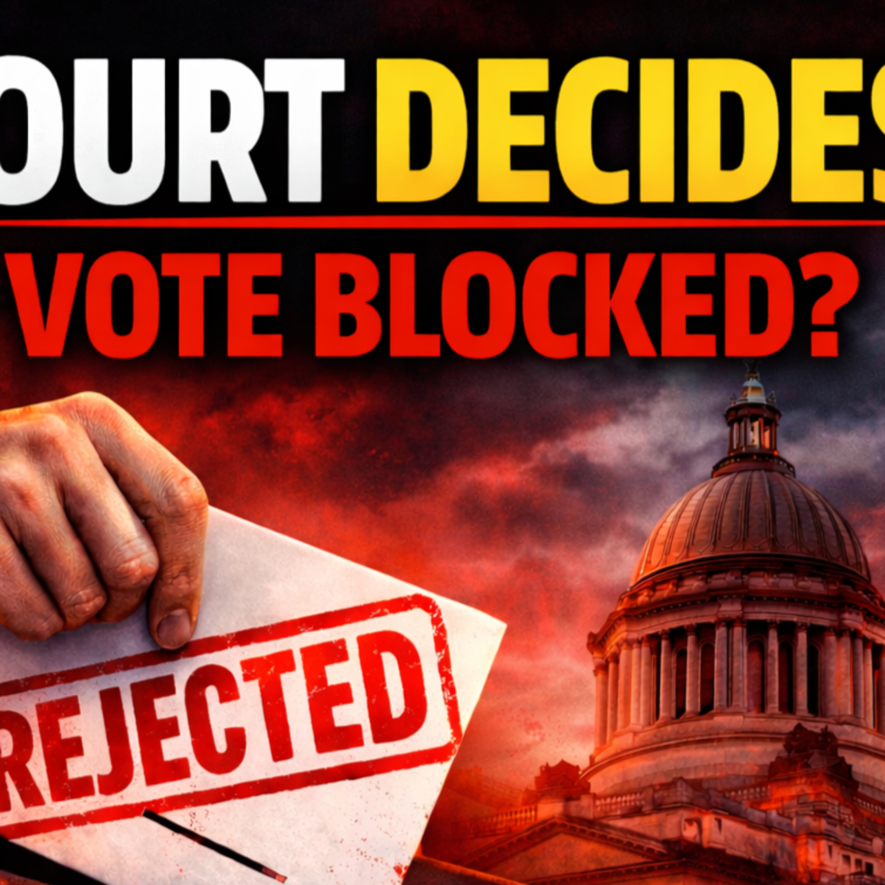 WA SUPREME COURT TAKES INCOME TAX CASE | Vote BLOCKED Fight Escalates