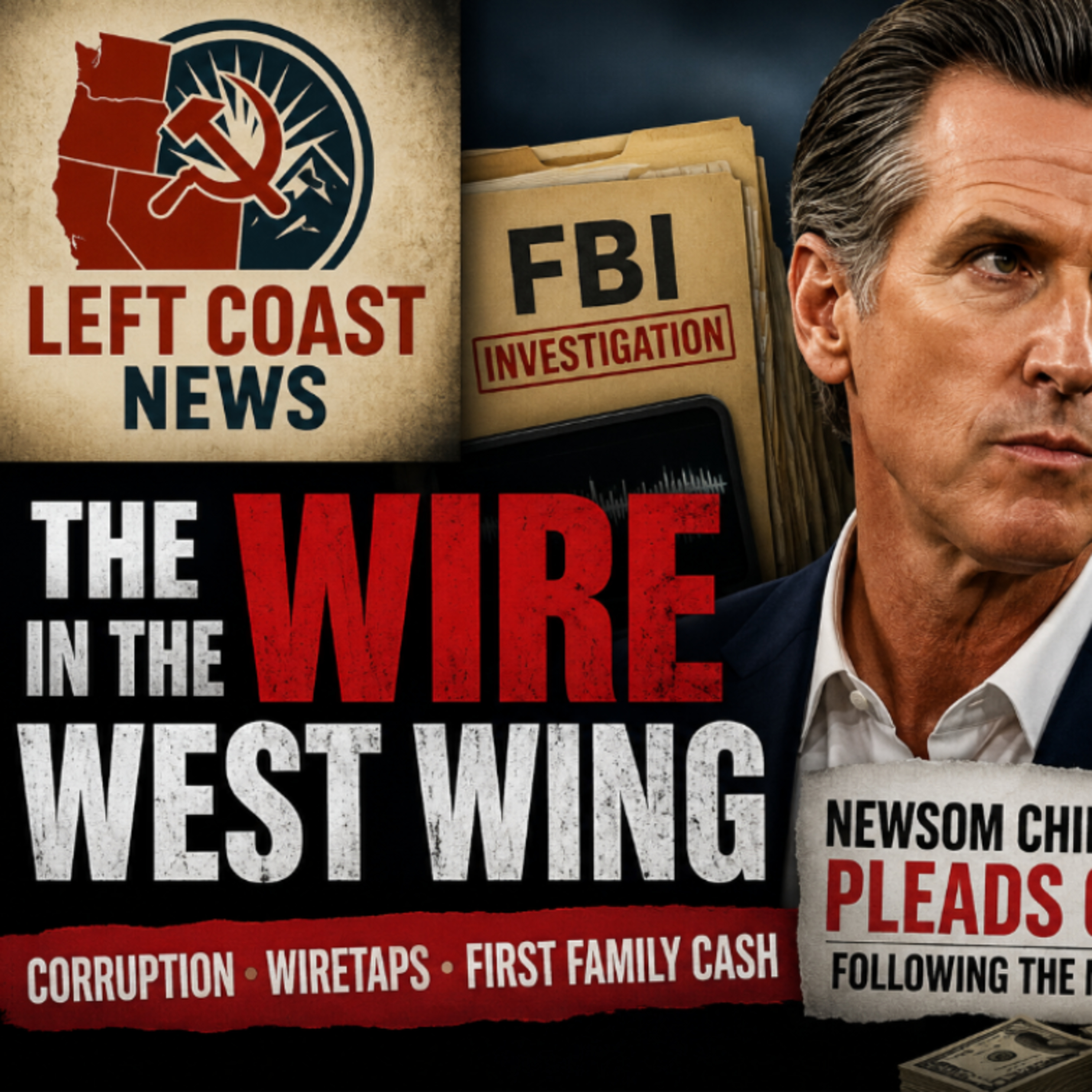 Gavin Newsom’s FBI Problem: The Wiretap, Guilty Plea & Money Trail episode artwork