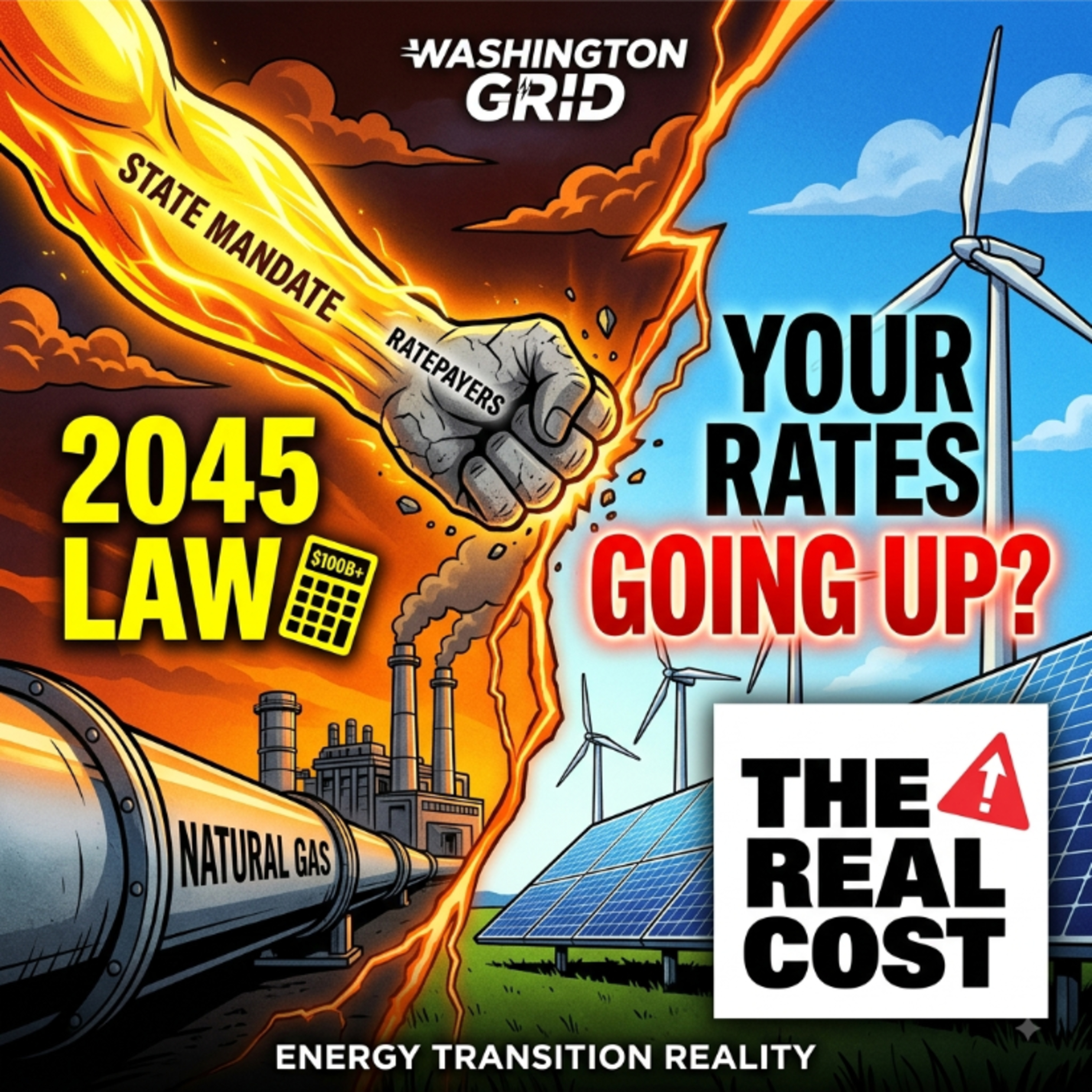 The $100B Reality Check on Washington's 2045 Energy Mandate episode artwork
