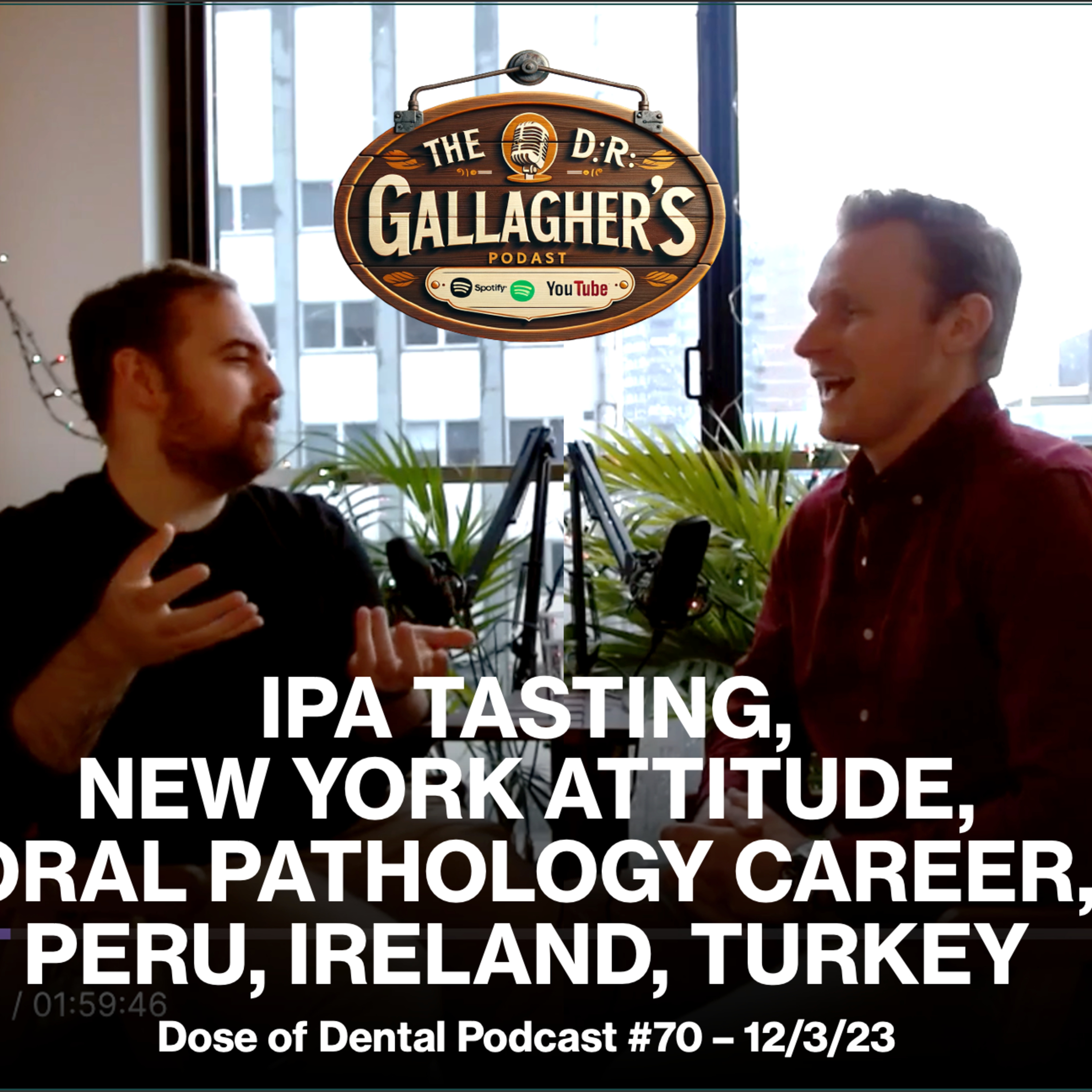 New York Attitude,IPA Tasting,Oral Pathology Career,Traveling to Peru, Ireland, Turkey with @stephenrothdds episode artwork