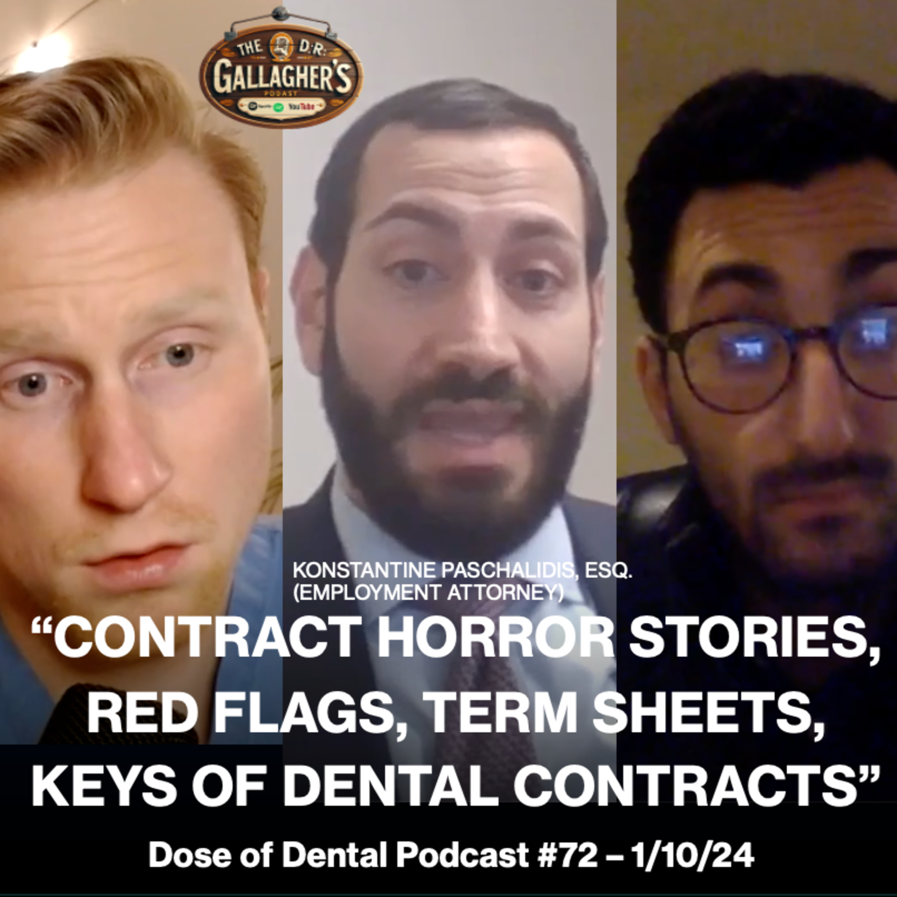 Contract Horror Stories, Red Flags, Term Sheets, Dental Contract Negotiation, Get A Dentistry-Specialized Employment Attorney episode artwork