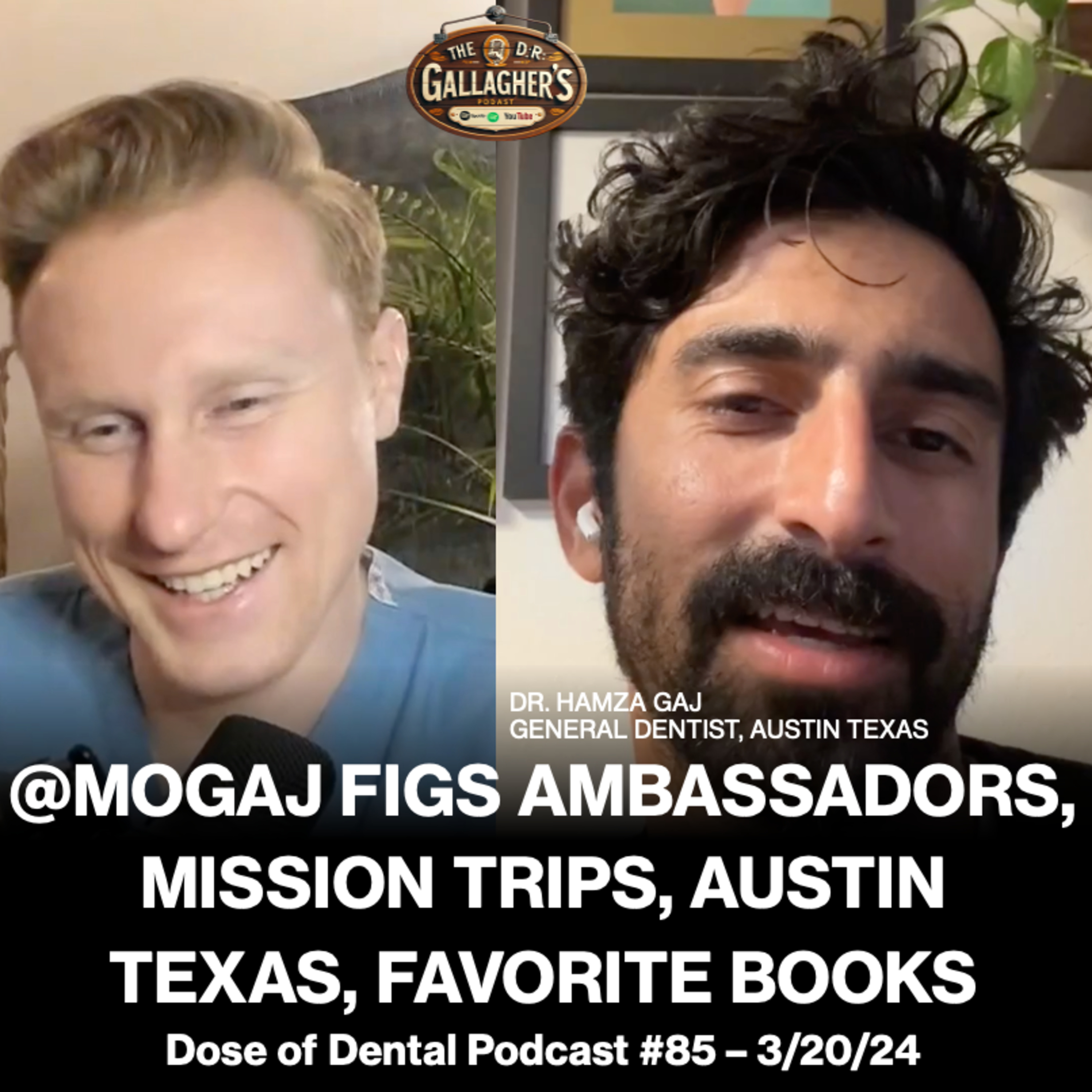 @mogaj on Austin Texas, Mission Trips, FIGS Ambassadors, Favorite Books with Dr. Hamza Gaj episode artwork