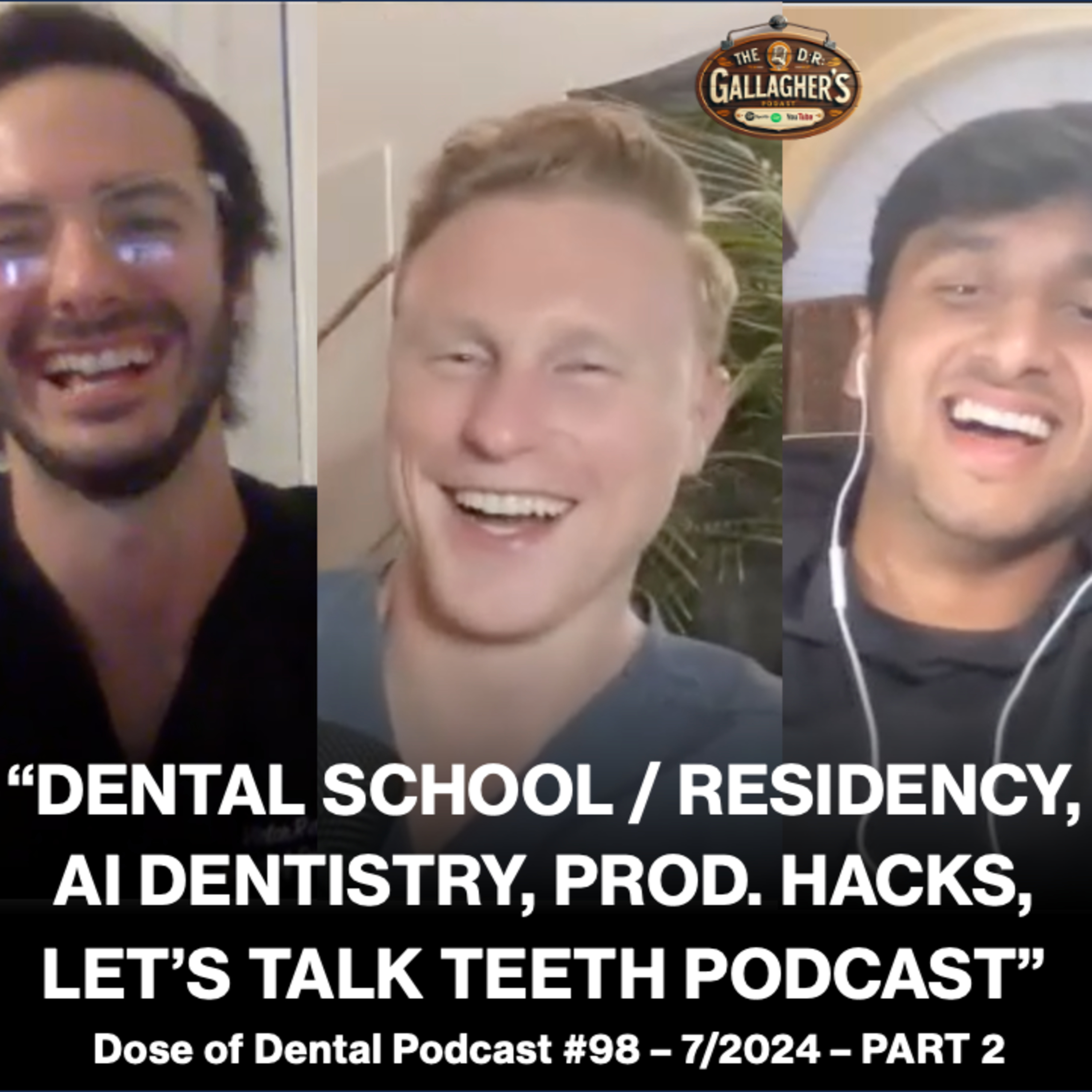 Dental School, OS Residency, Productivity Hacks, AI in Dentistry, DSOs vs. Private Practice with @victorrazi & @saad.alamgir on Let’s Talk Teeth Podcast episode artwork