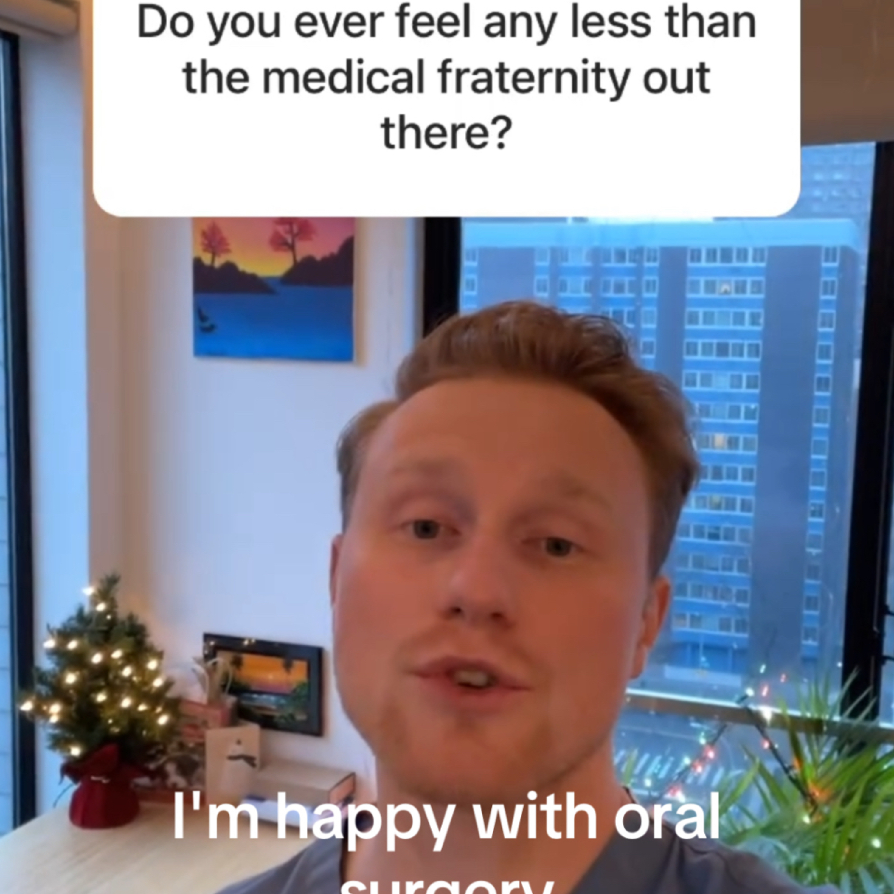 🎙️ “Do You Ever Feel Less Than Medical Doctors?”