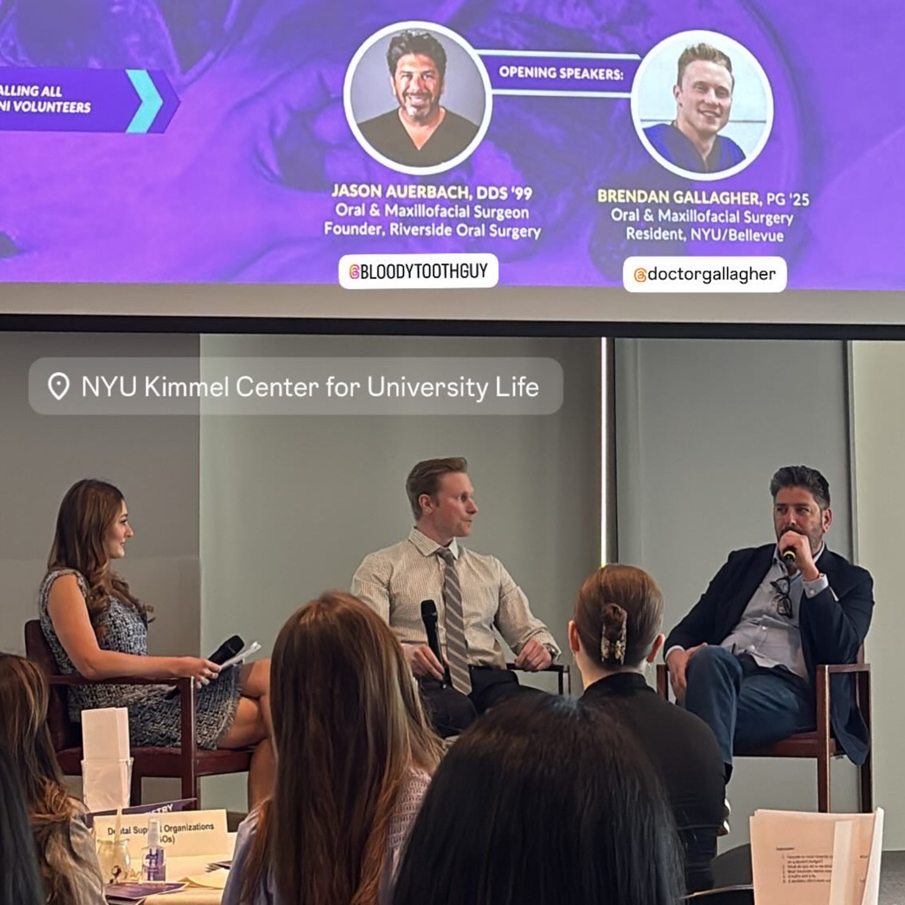 *Q&As Today with NYU Dental Students - Part 1*