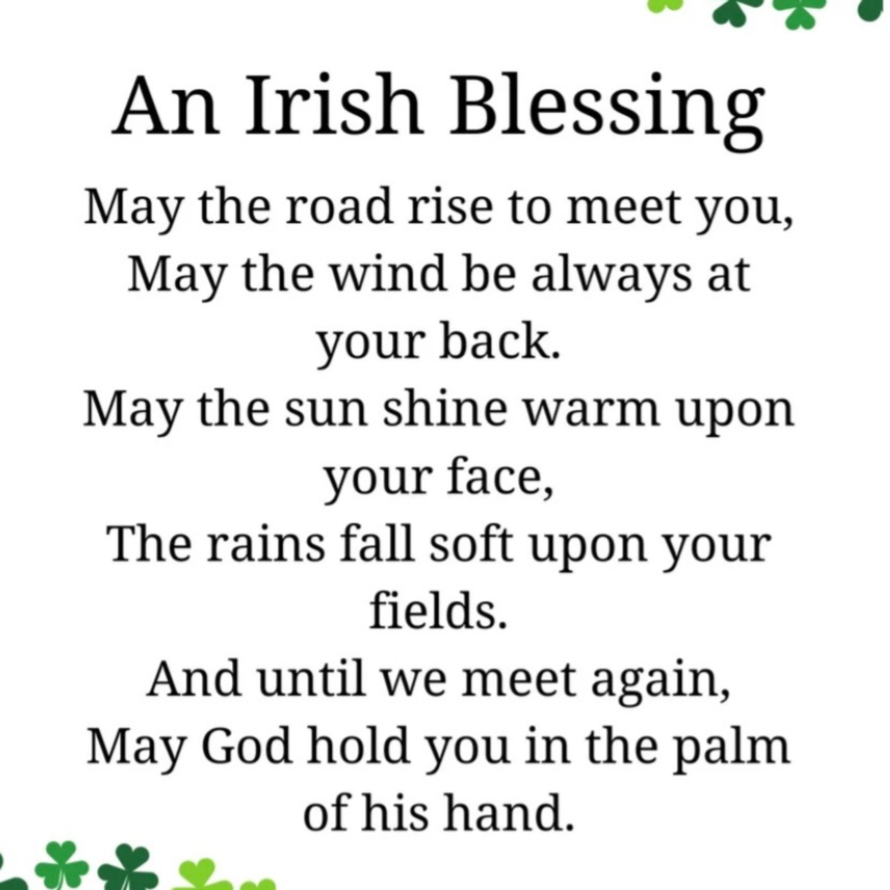 *Happy St. Patty’s Day Blessing 🍀