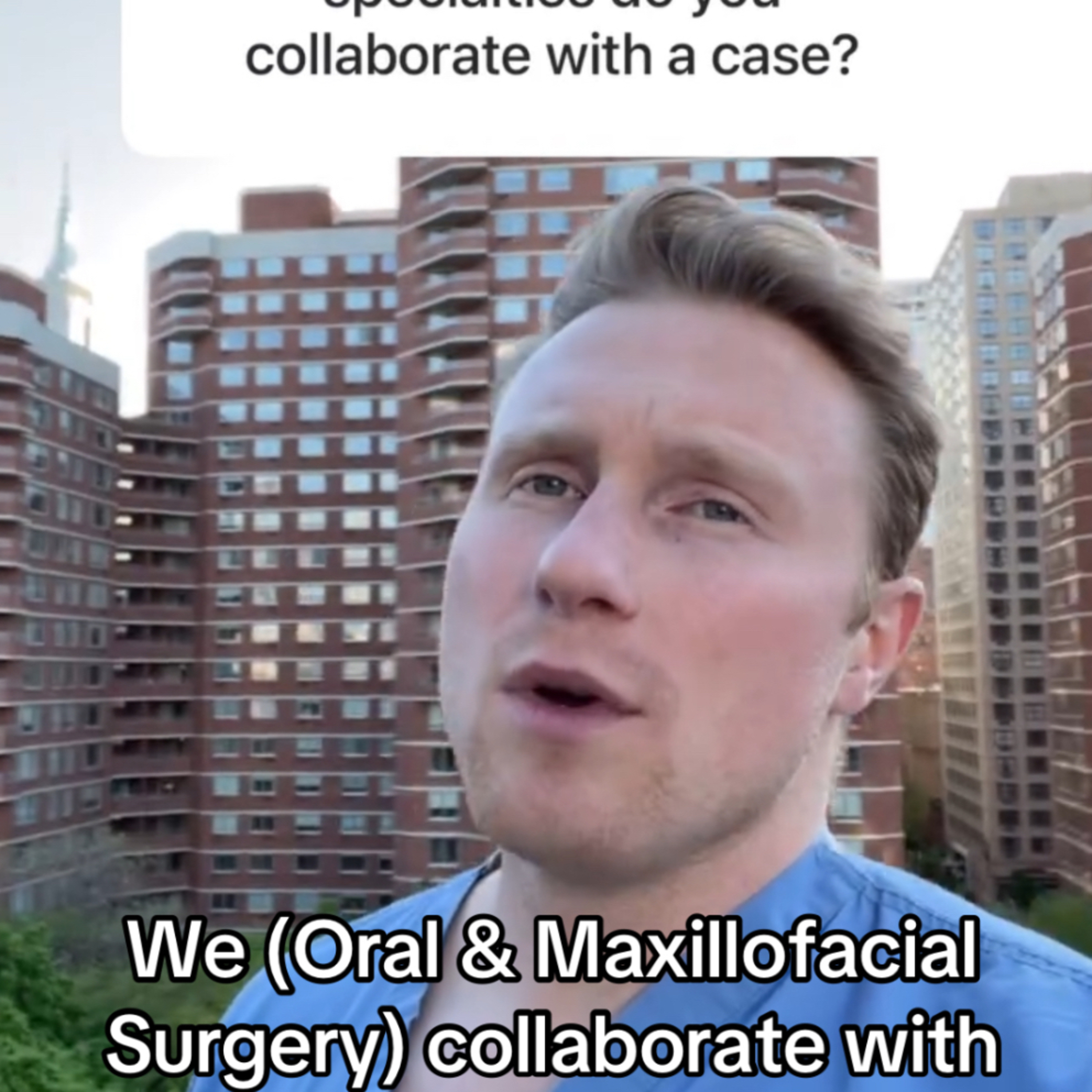 🎥 What Other Specialties Does OMFS Collaborates With In Surgery?