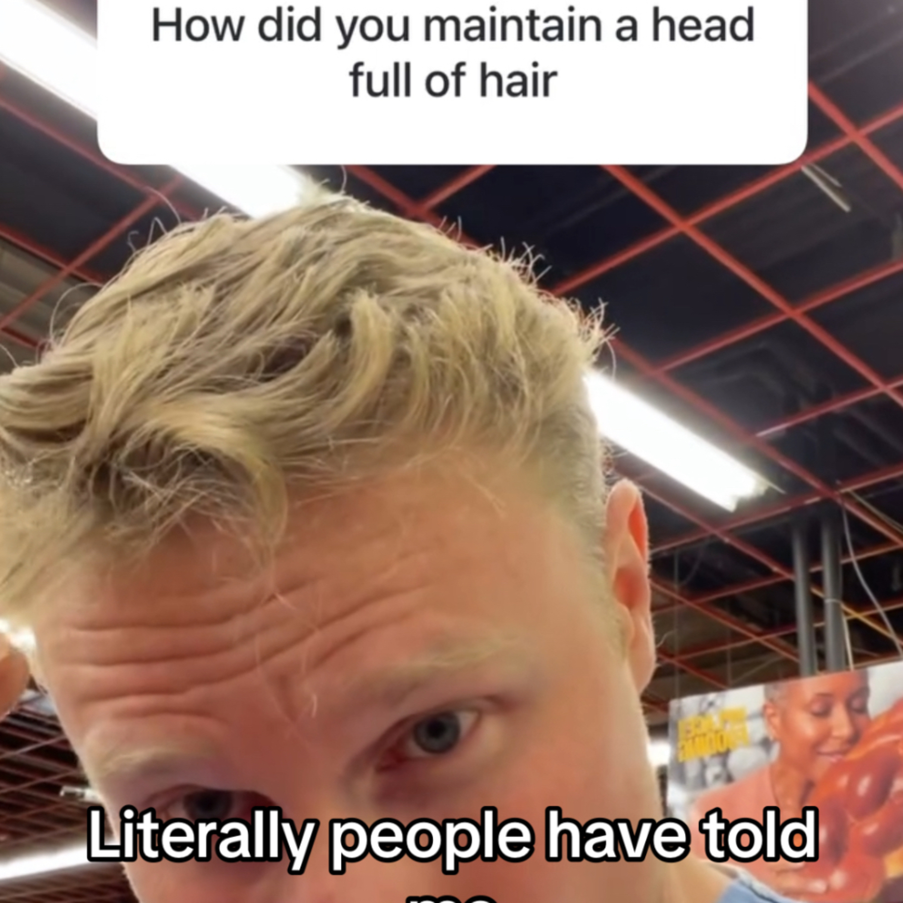 “How Do You Keep A Full Head Of Hair?”