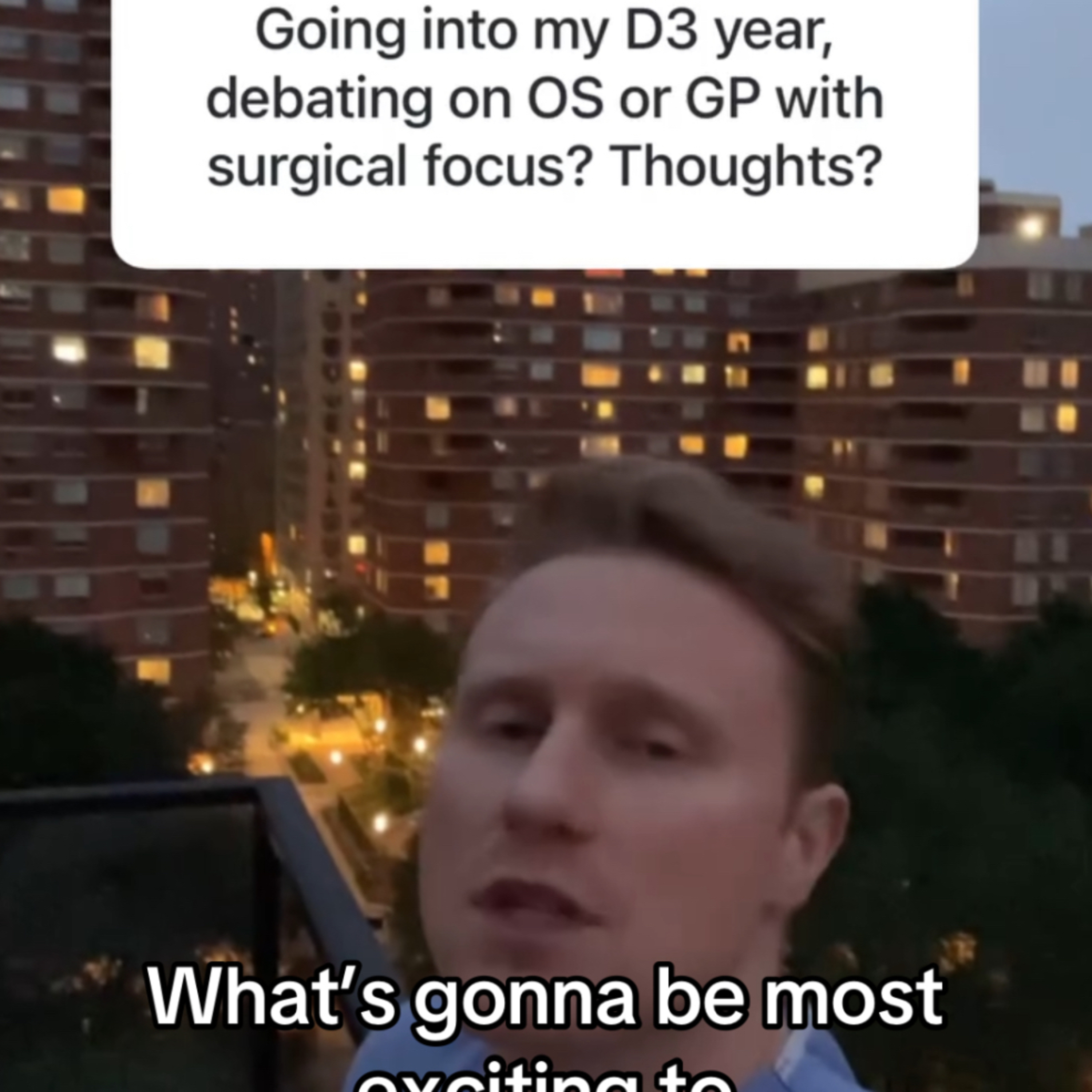 Debating OS vs GP Dentistry?