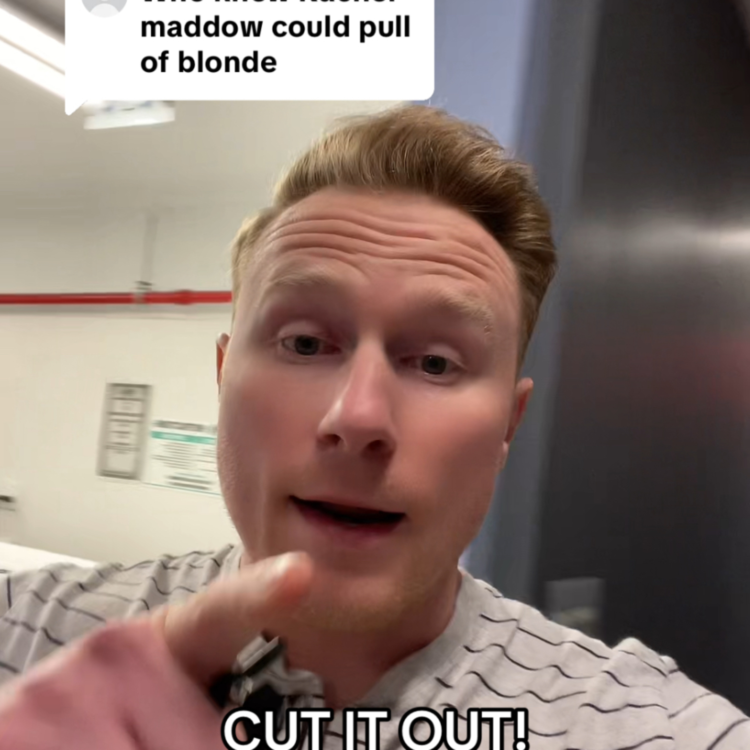 My Rachel Maddow Haircut - Week 2 After Residency