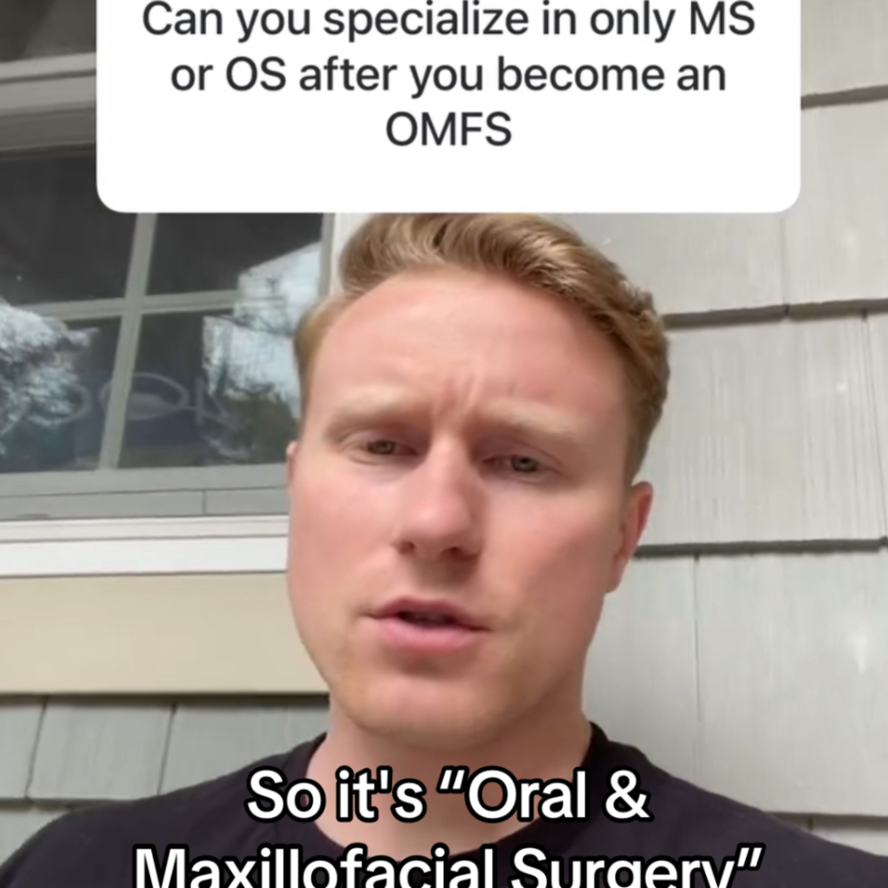 Oral & Maxillofacial Surgery is Combined in the U.S.