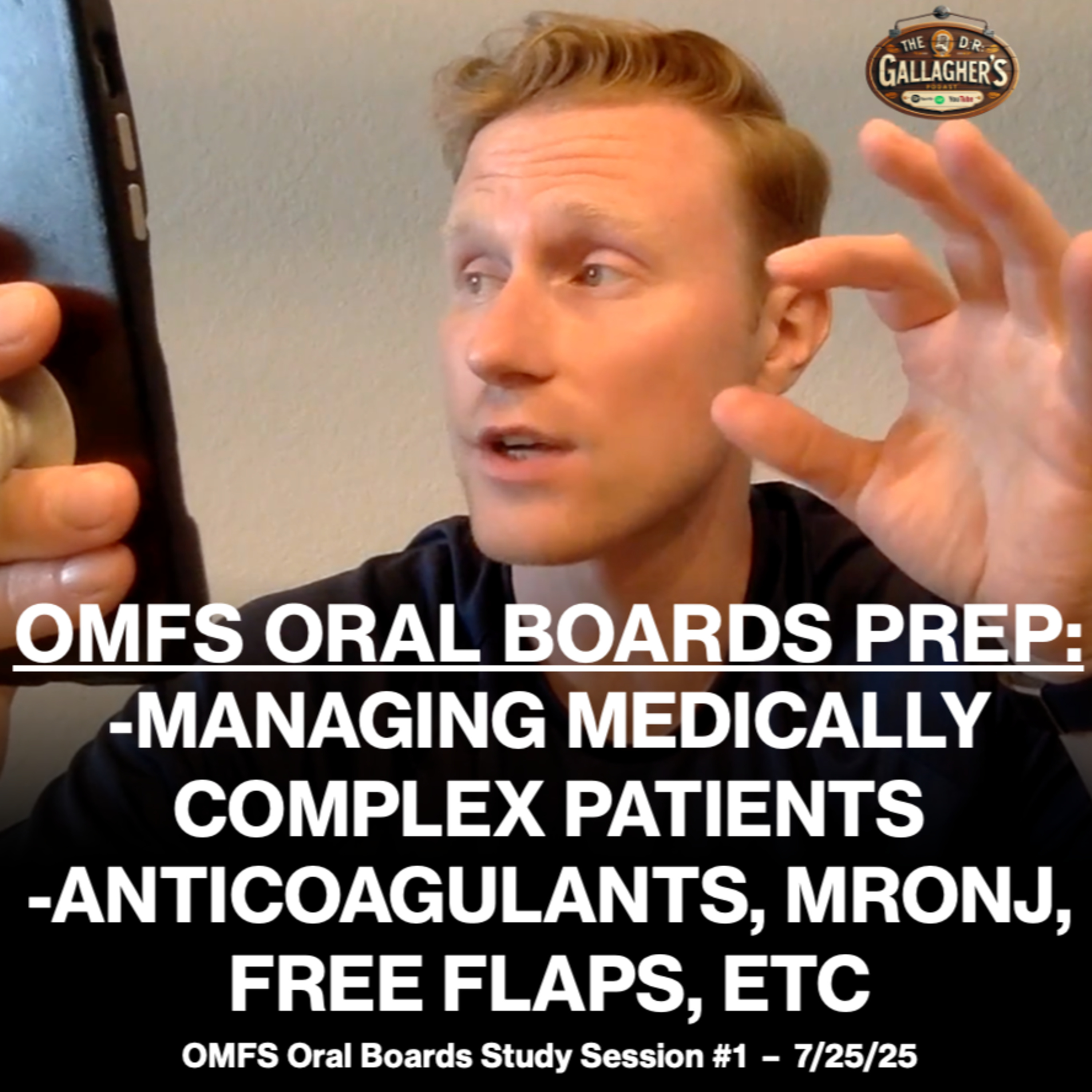 OMFS Board Exam Review #1 - Managing Medically Complex Patients | Anticoagulants, MRONJ, Free Flaps