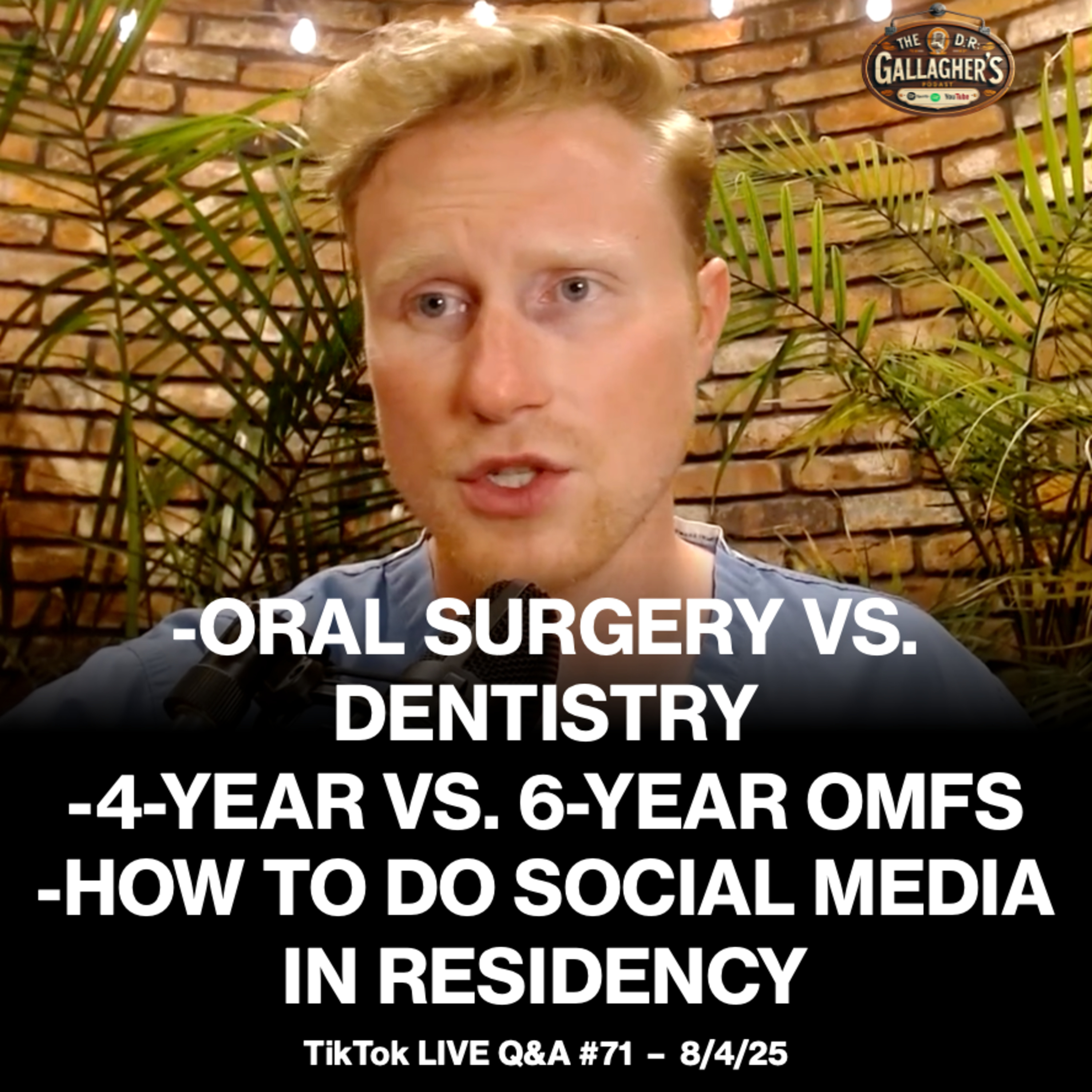 Oral Surgery vs Dentistry, 4-Year vs. 6-Year MD Tracks, How To Do Social Media In Residency